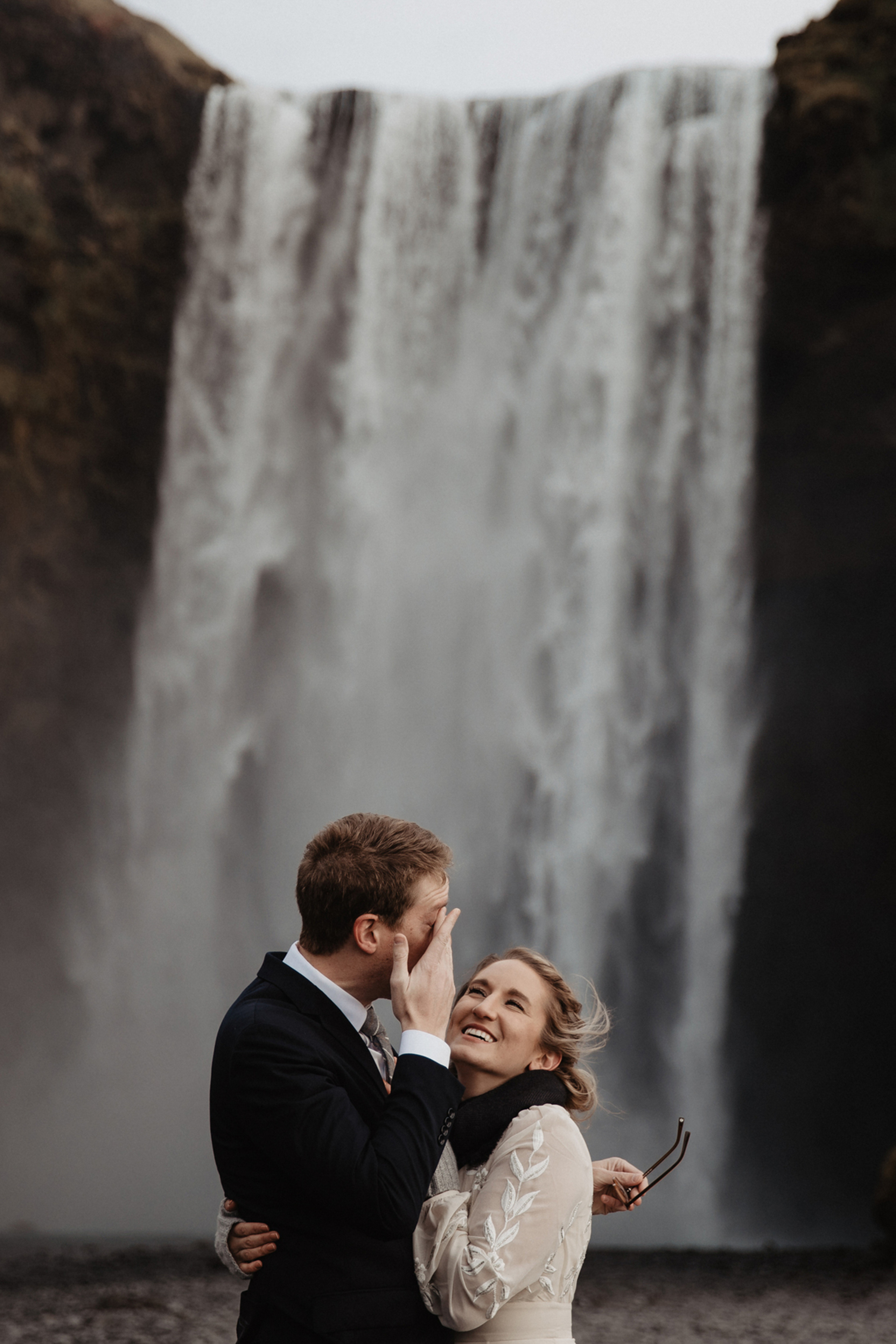 Black sand beach ceremony | Wedding in Iceland