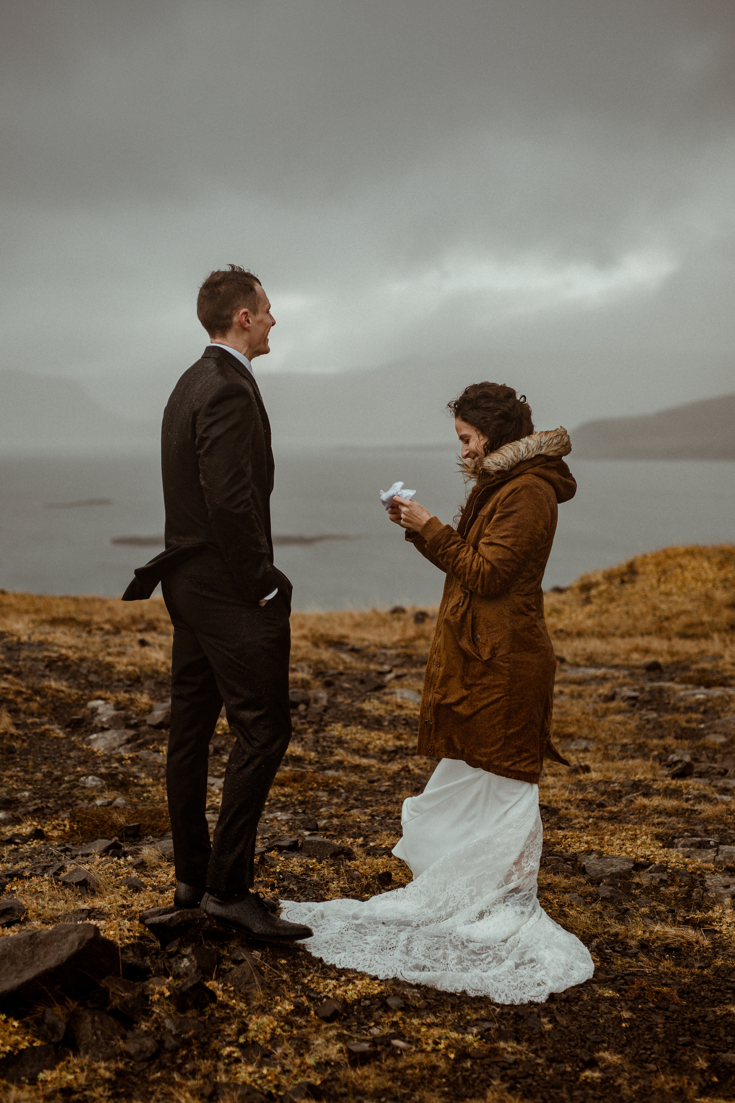 Elopement for two in Iceland