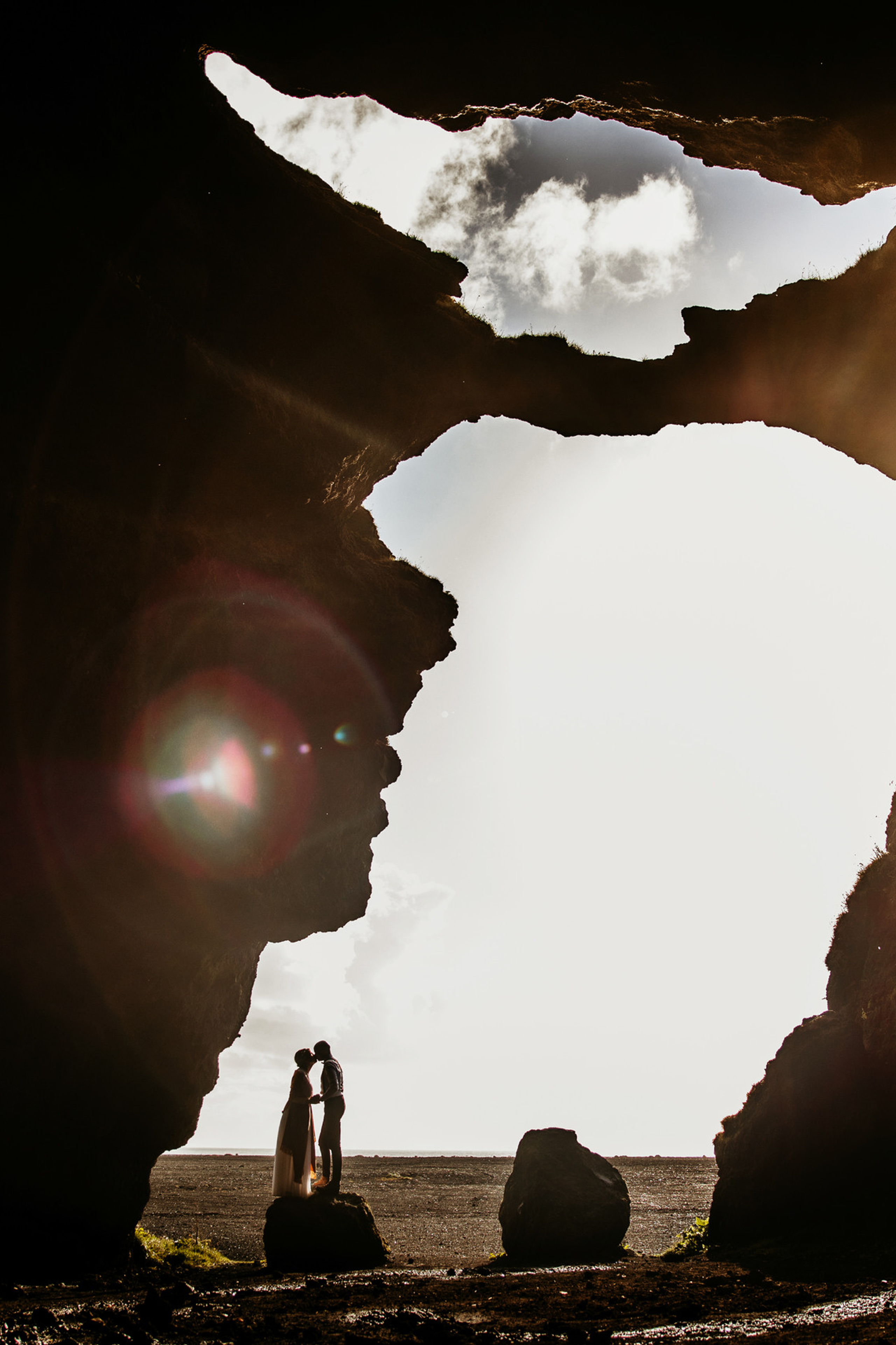 Secret elopement in Iceland | Iceland elopement photographer