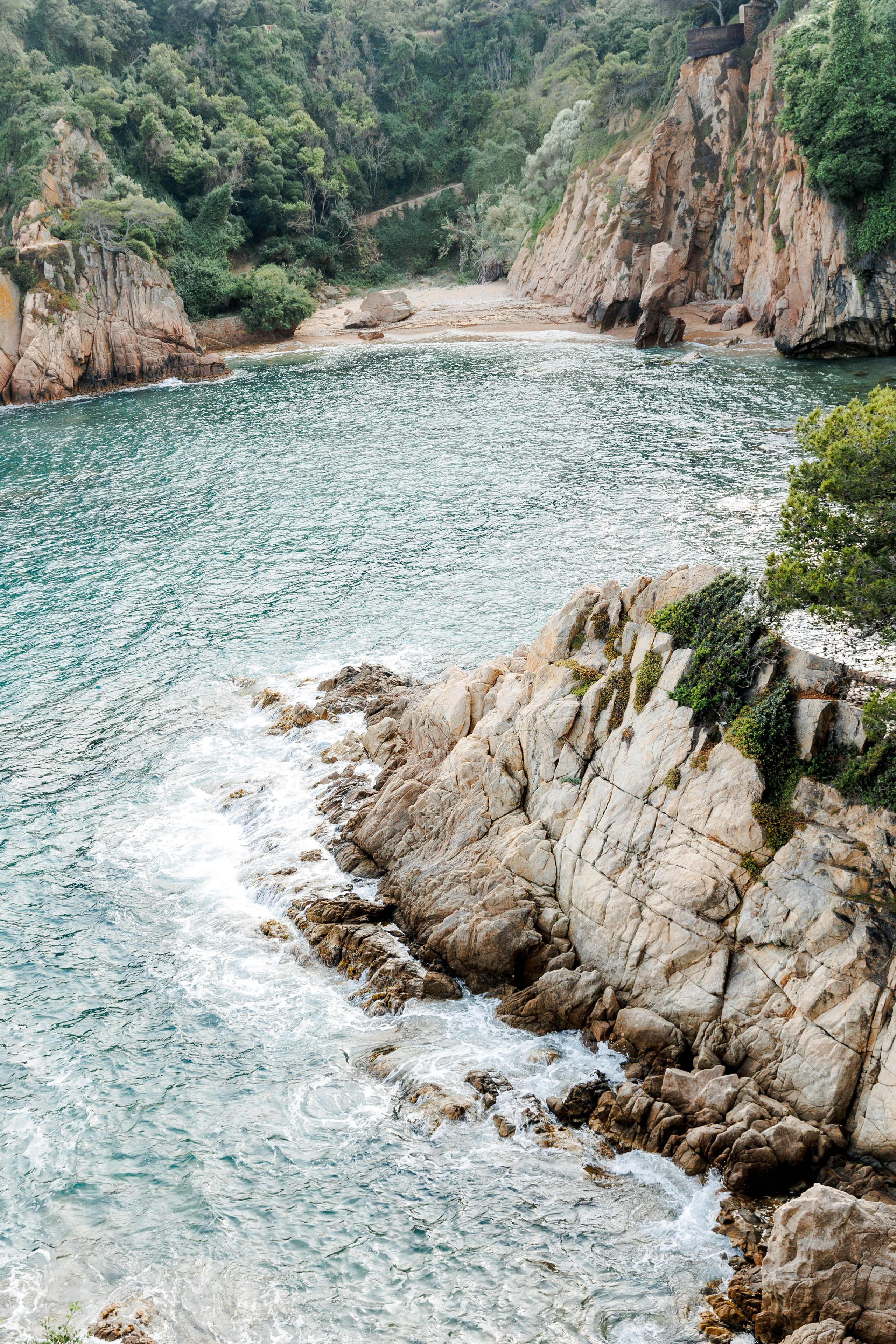 Coastline of Costa Brava - a perfect place for a destination wedding in Spain 