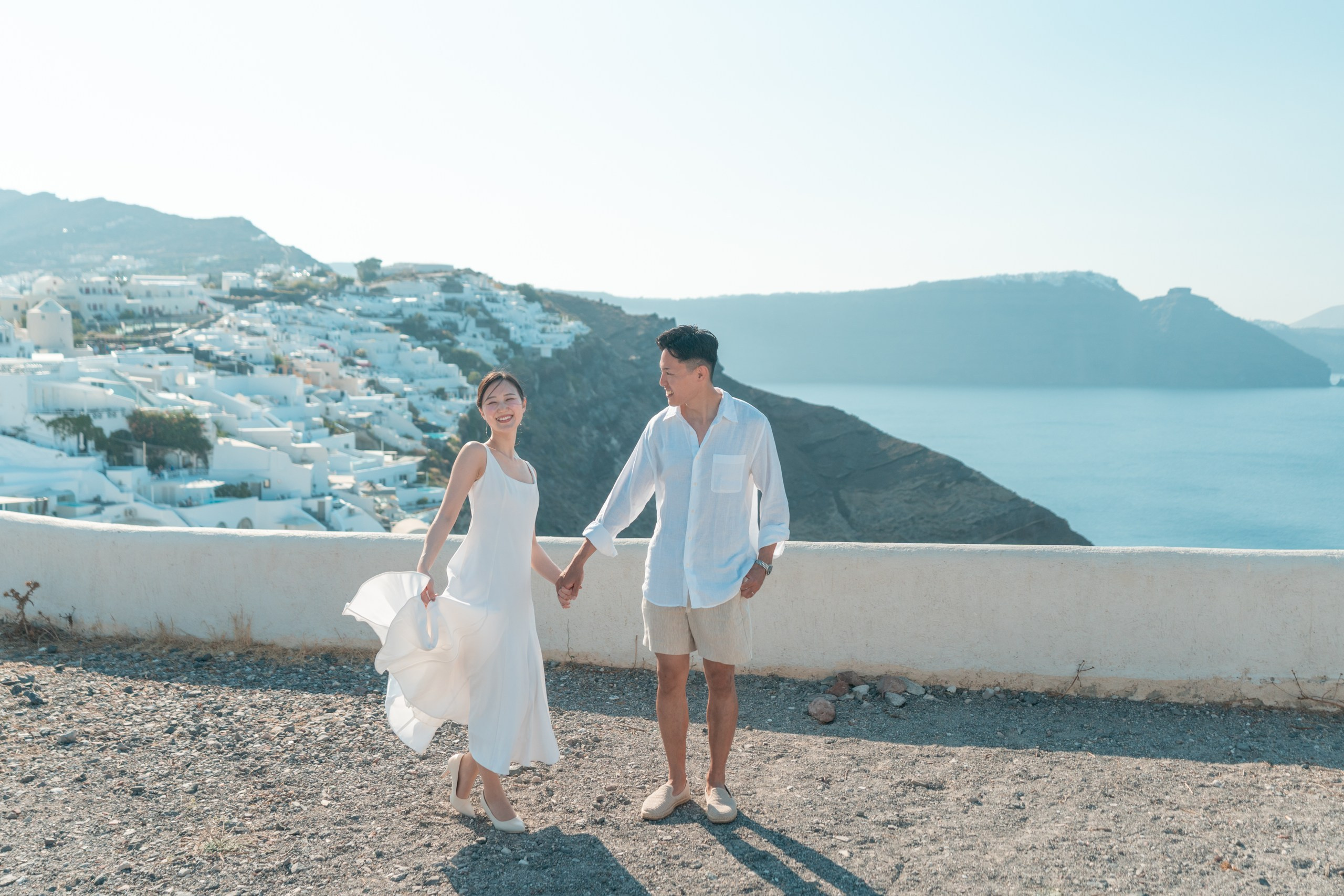 Romantic Santorini Wedding Photoshoot & Video at&nbsp;Mystique: A&nbsp;Night of&nbsp;Love Under the Stars