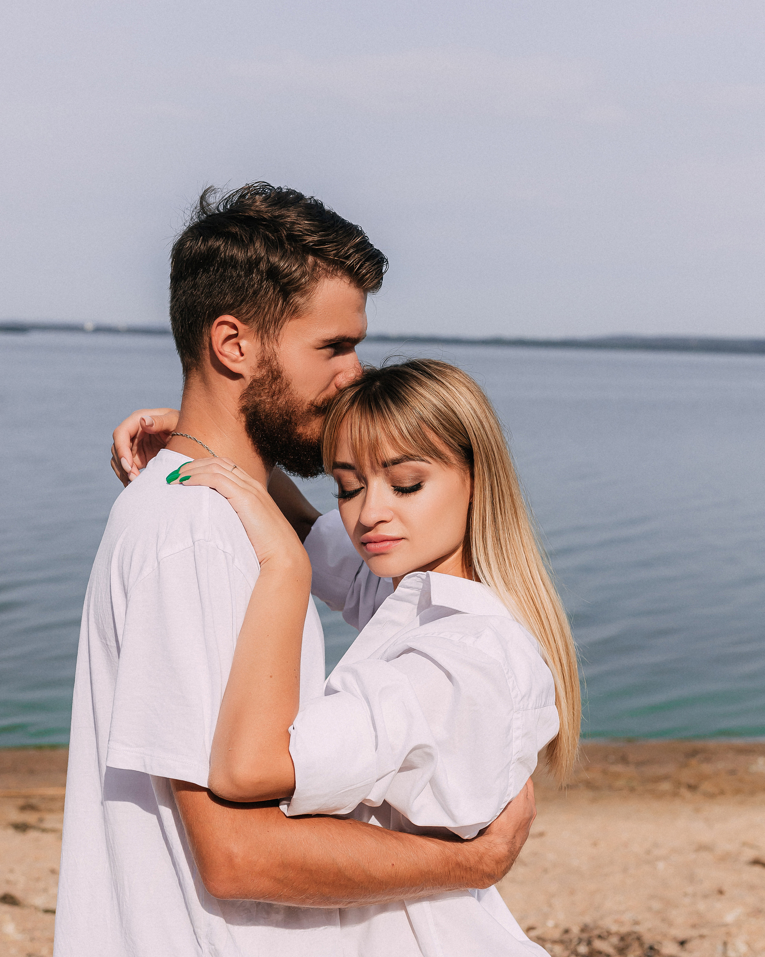 Love story at the Minsk Sea Katya and Pasha.