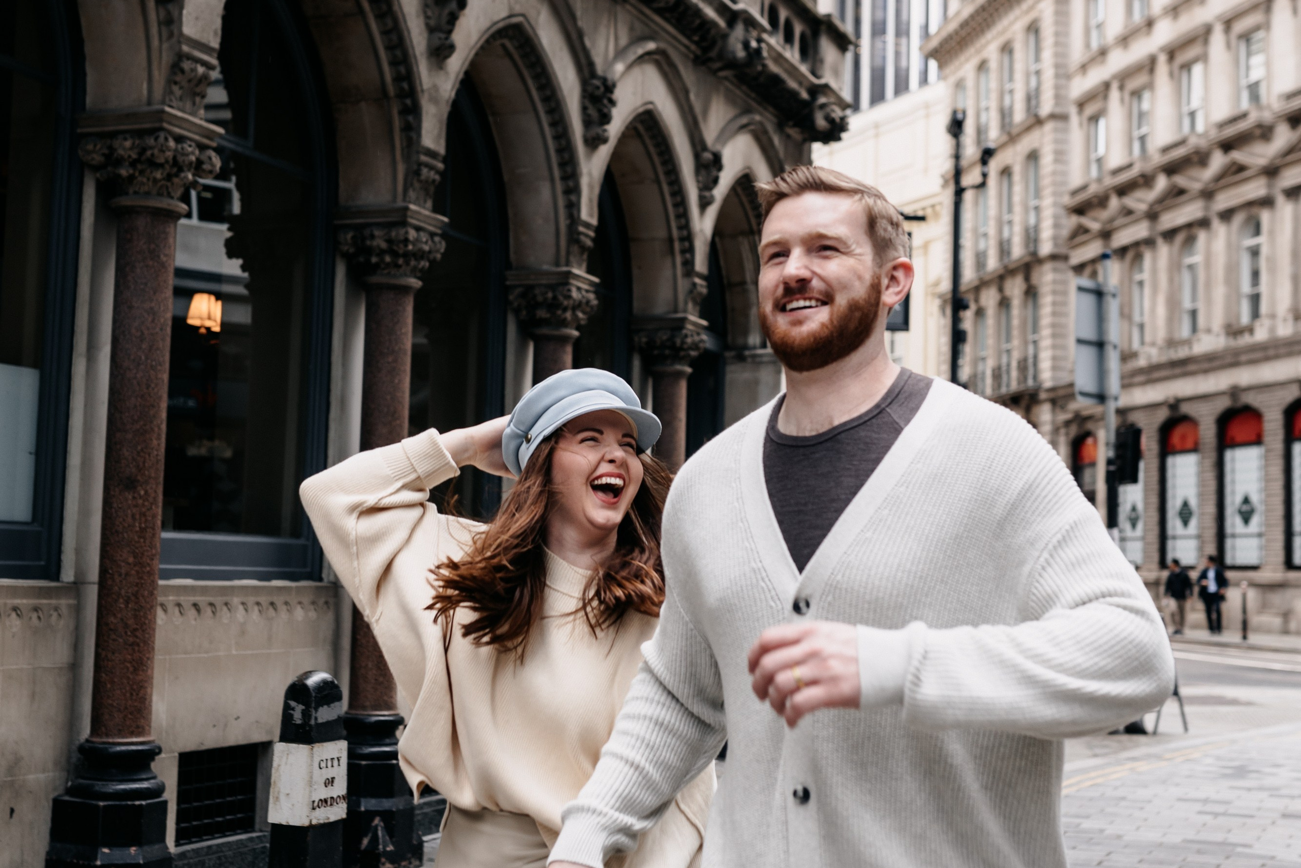 Kenna + Rob (Leadenhall Market + London City)