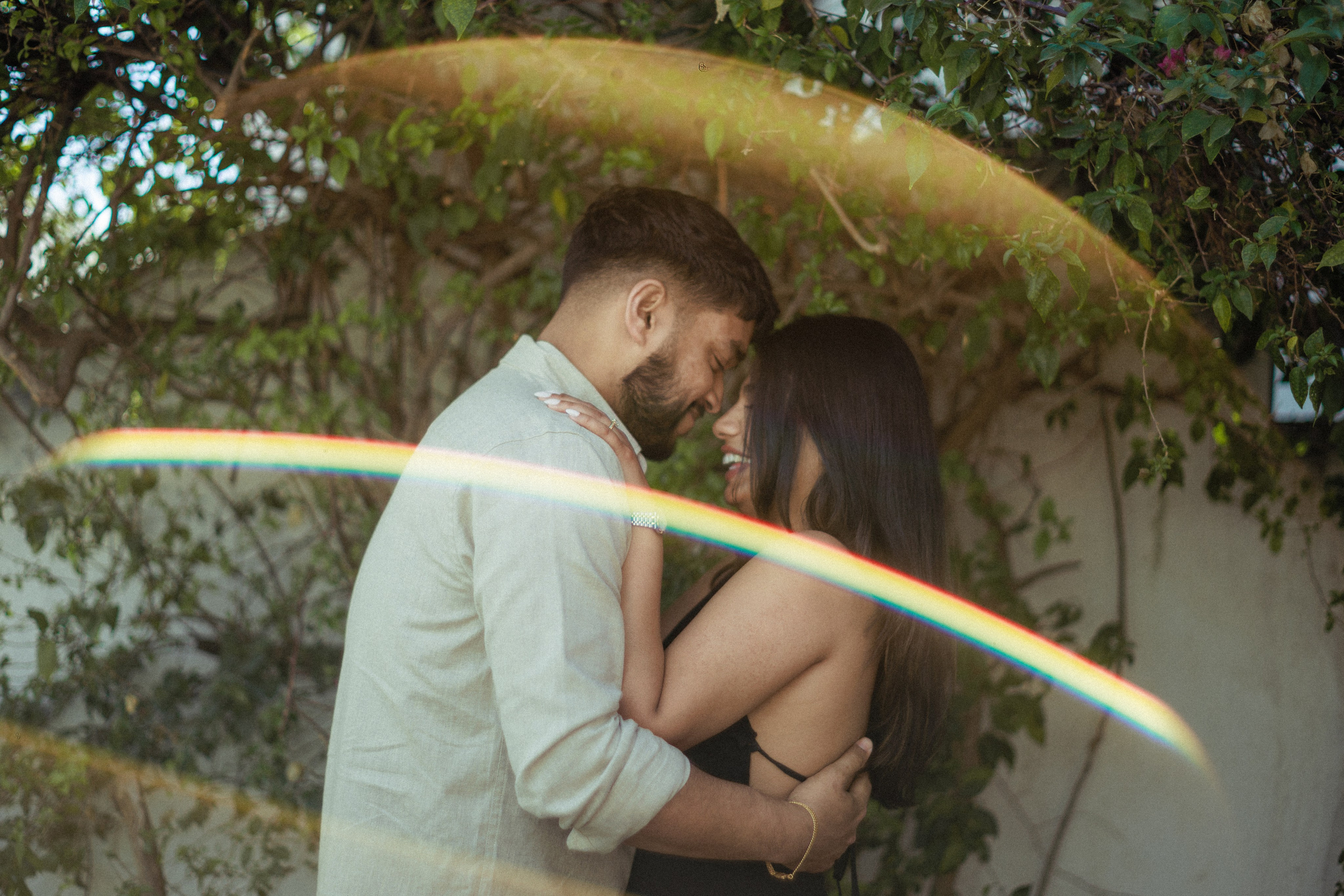 Krishna with husband