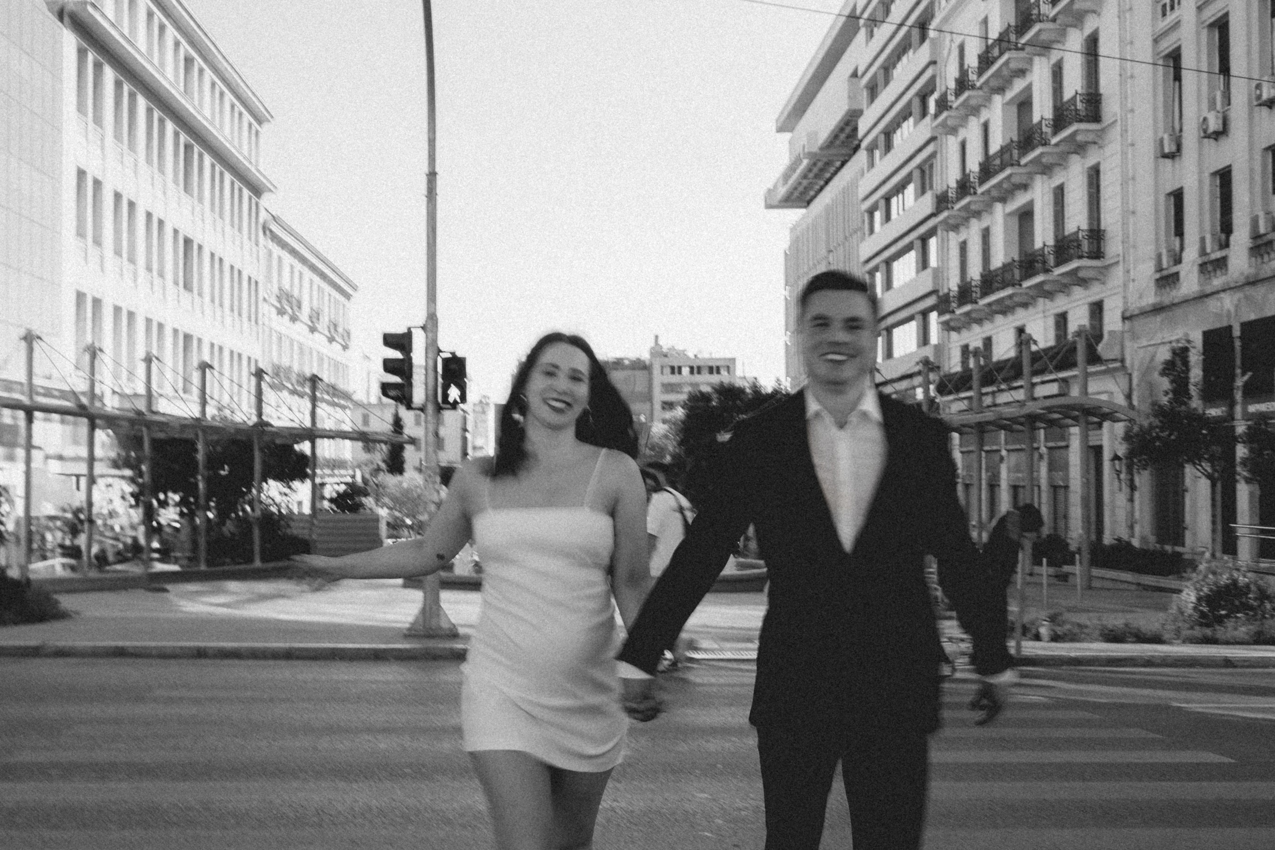 Tuuli and Jarko engagement in Athens