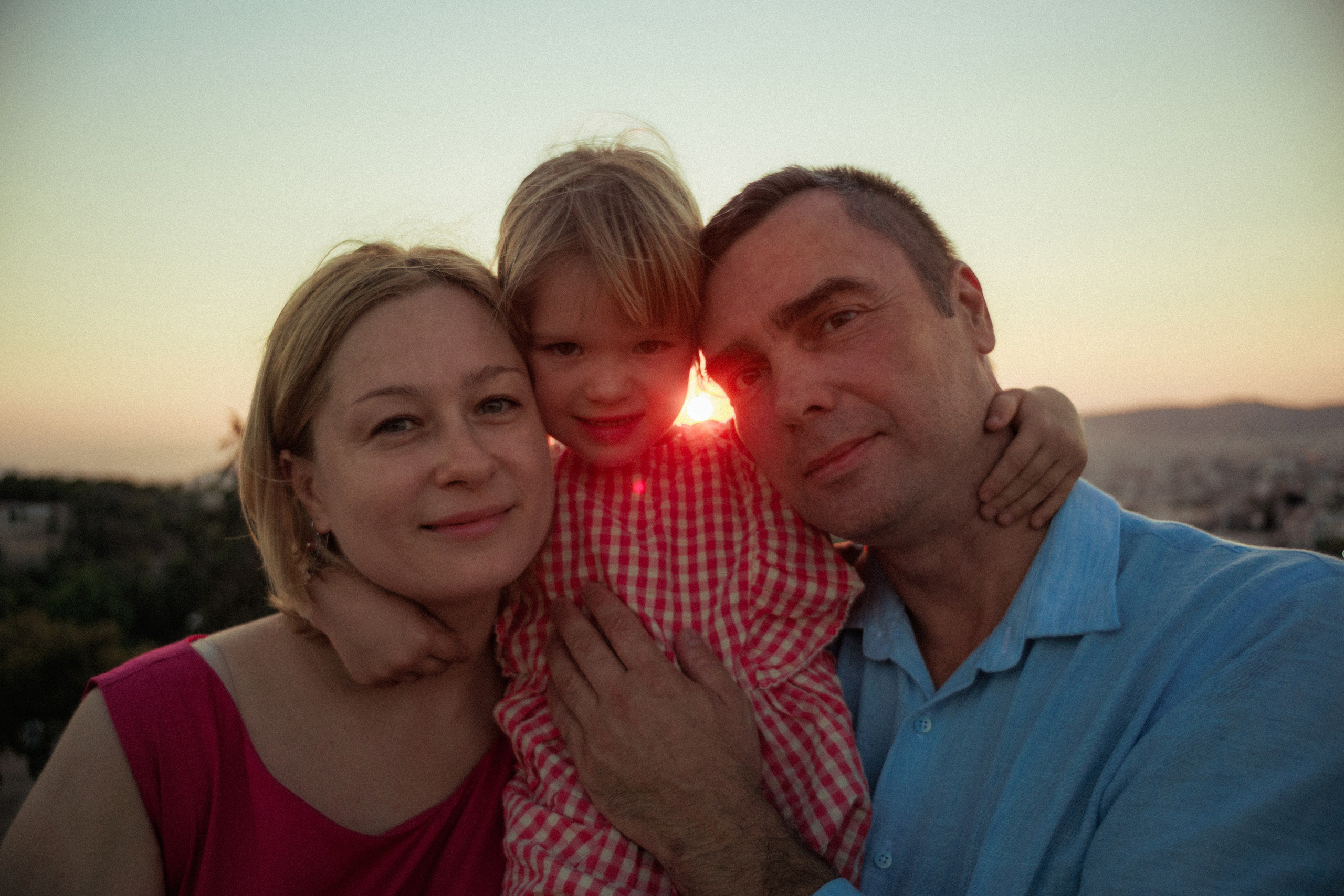Photoshoot for Vera and her family in Athens