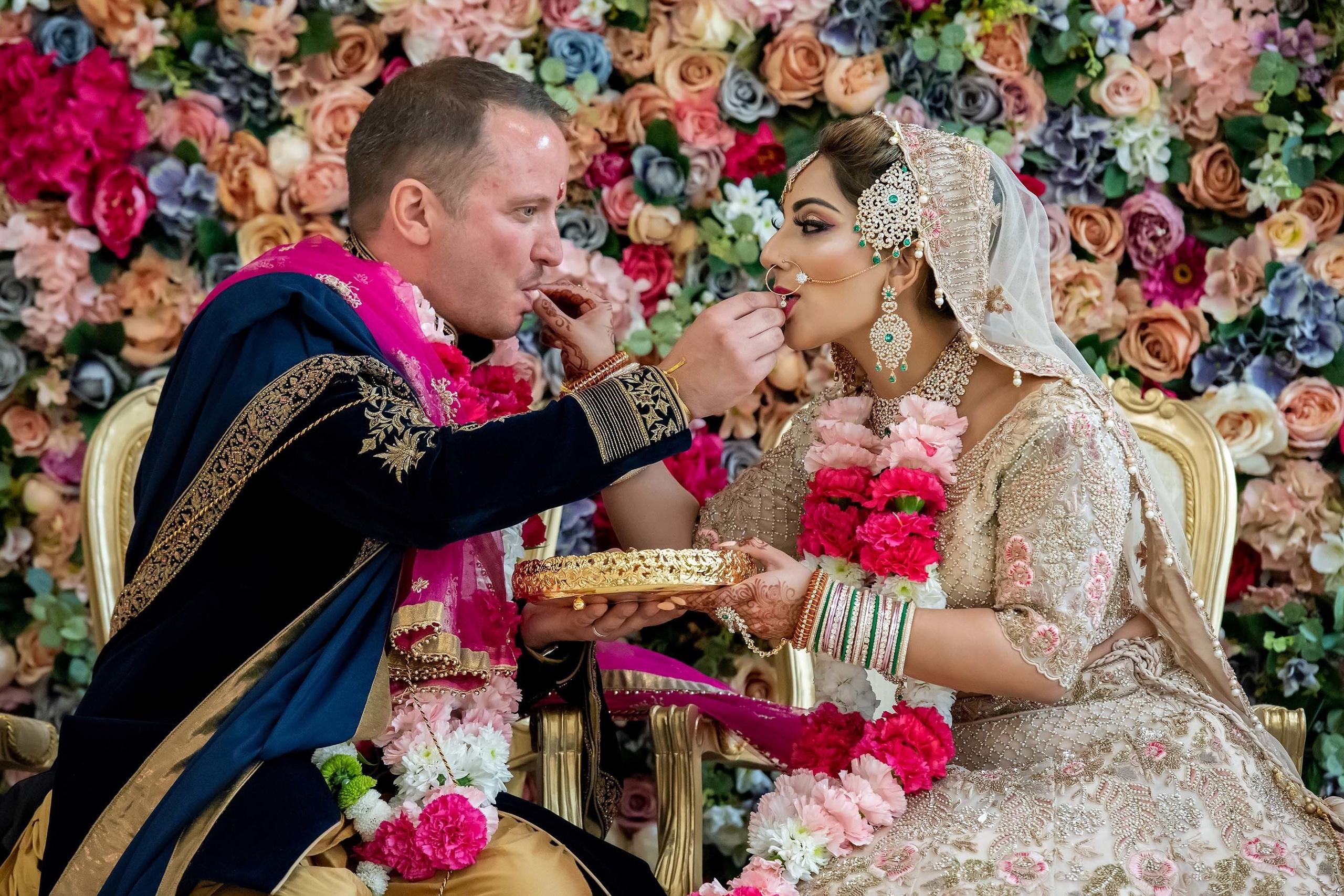 Wedding photographer Ladywood Estate: Country House Wedding Venue Leciester UK Nikon D850  Hindu Religious ceremony