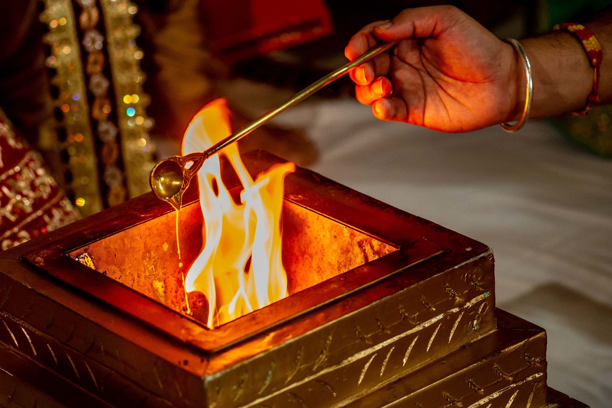 Wedding photographer Kelham Hall Newark UK Nikon D850 Hindu Religious ceremony 