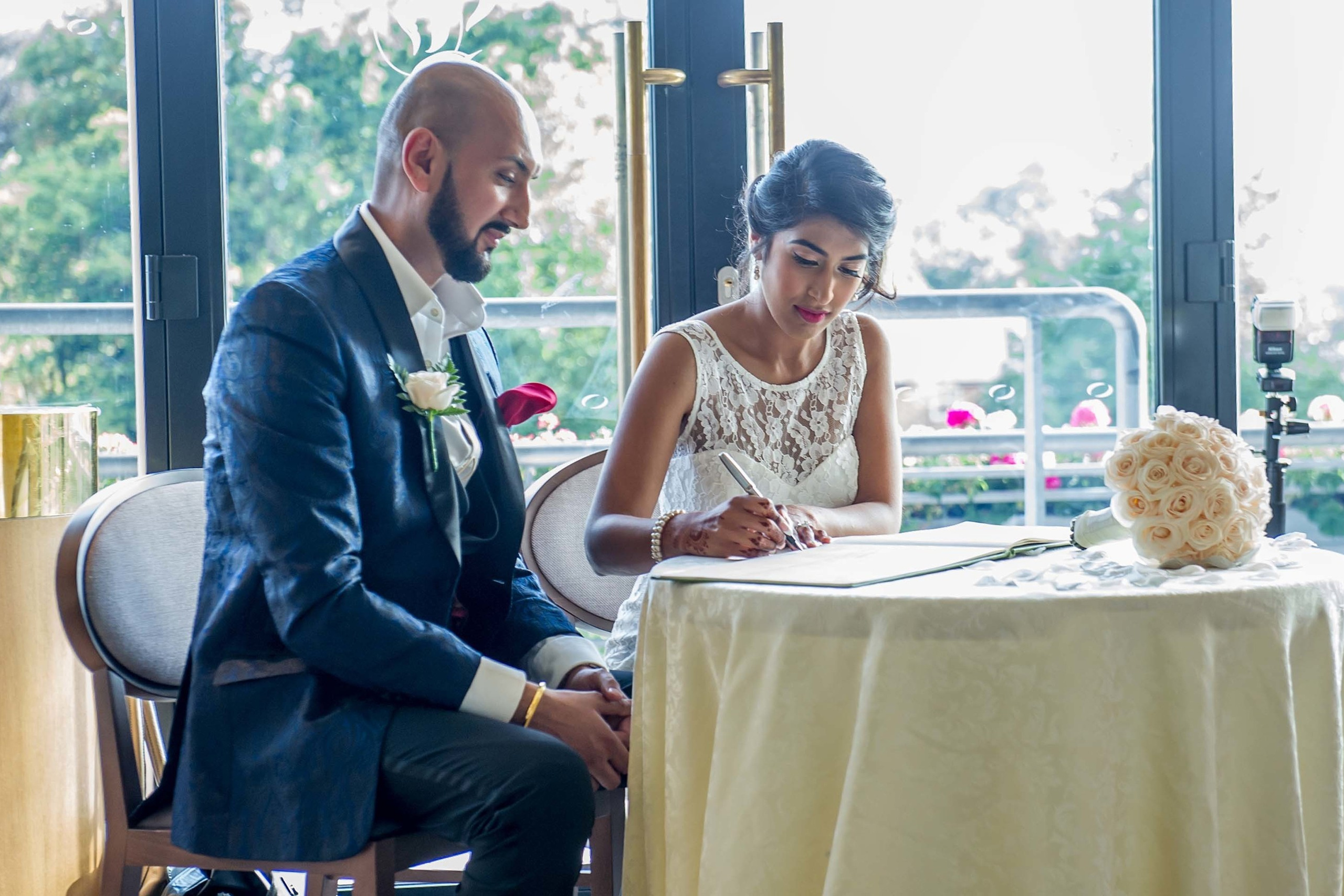 Wedding photographer Ascot Racecourse Ascot UK Nikon D850 Civil ceremony