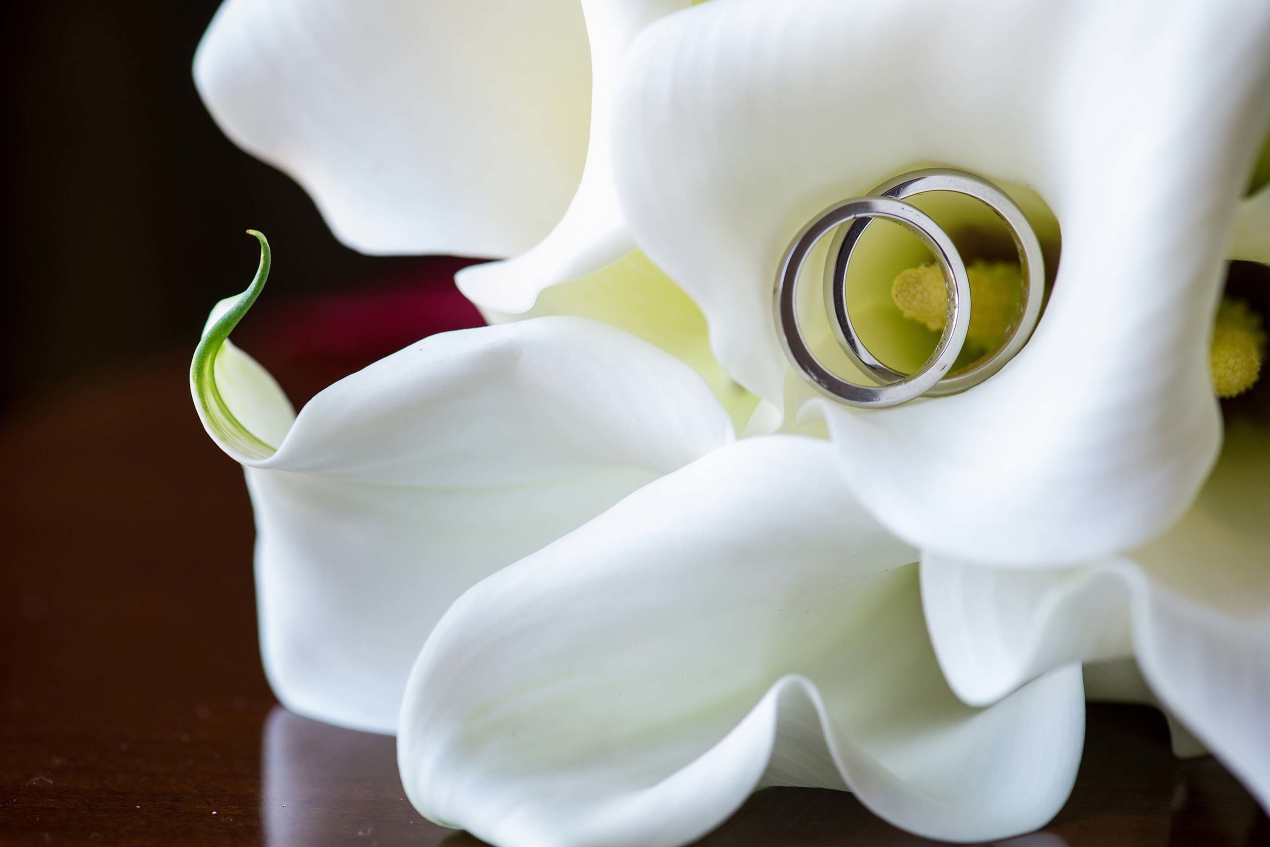 Wedding photographer The Waldorf Hilton, London UK wedding rings  Nikon D850