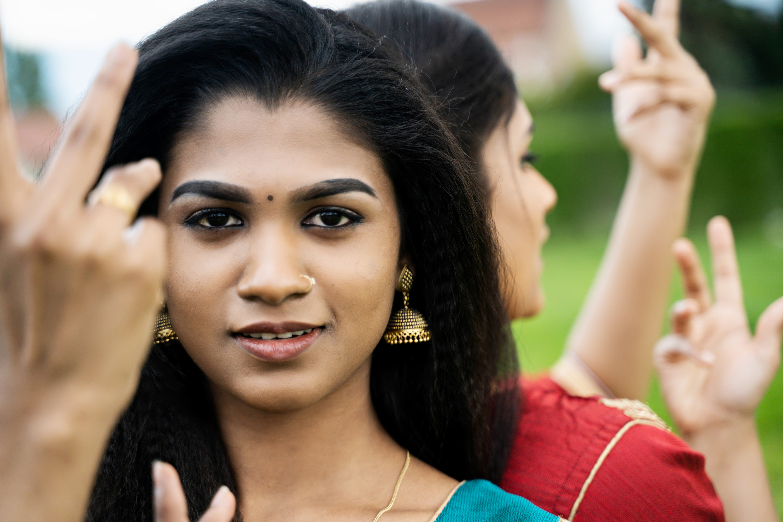 Shaliny and Maristela, Sri Lanka Dance