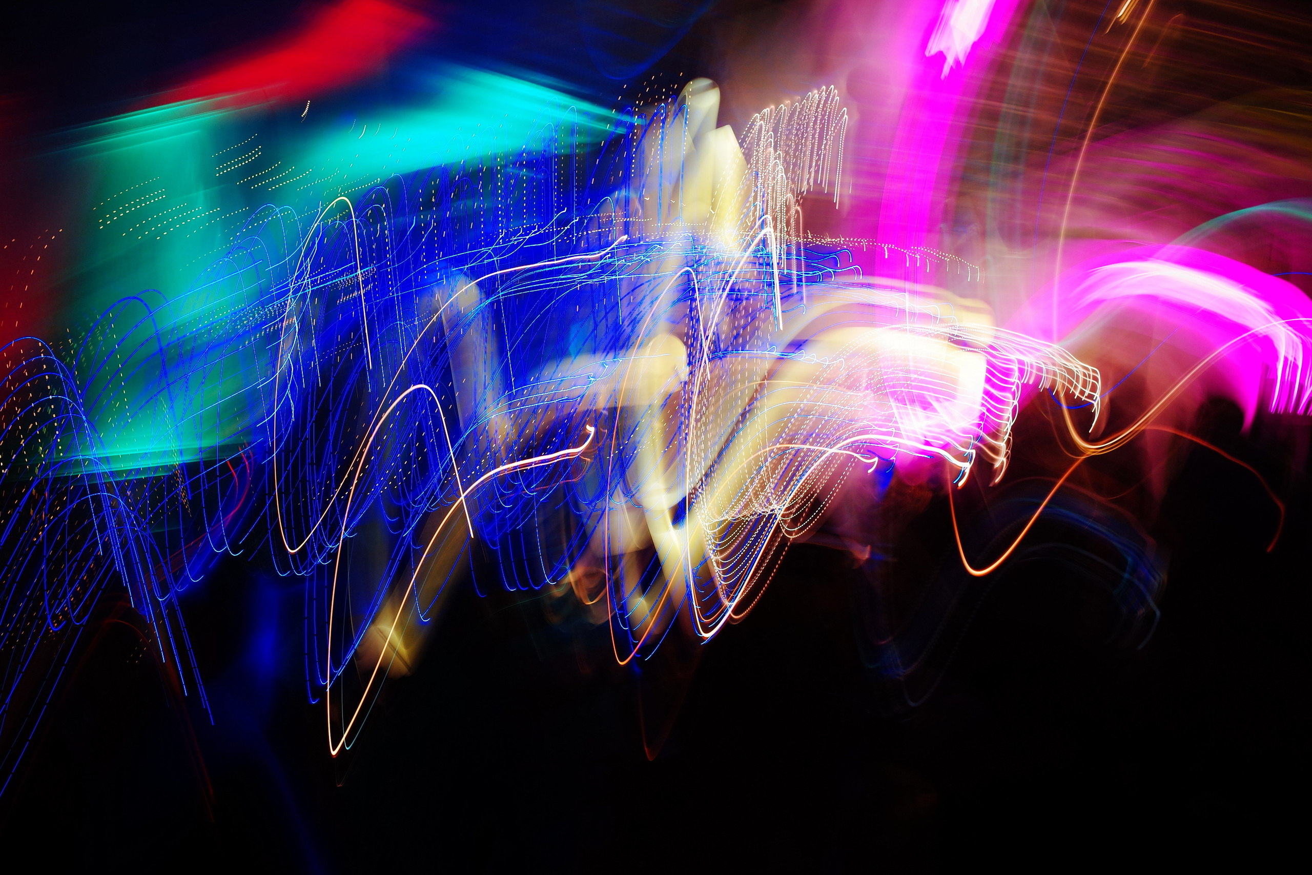 Catching music in the light