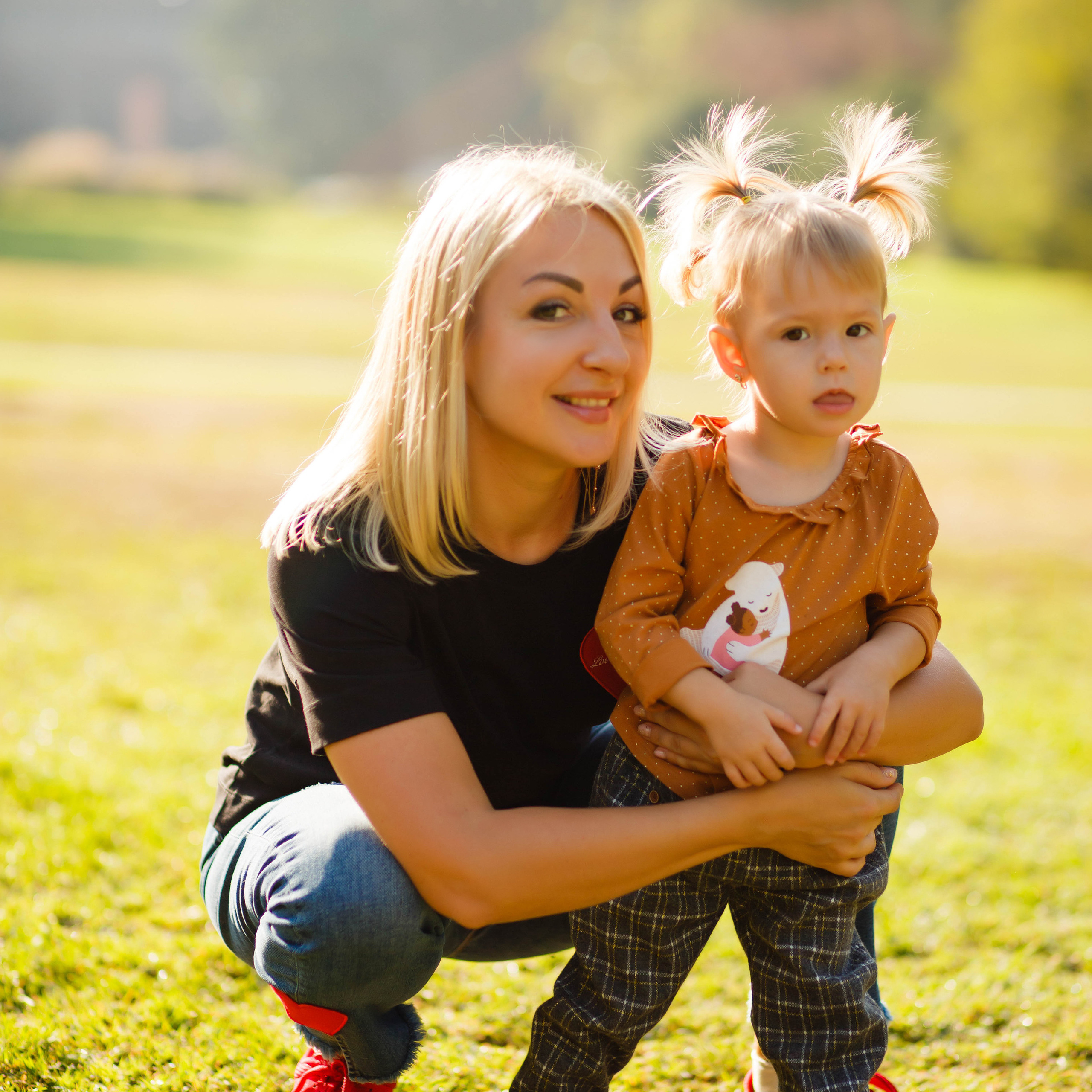 Ольга і її дочка Меланія