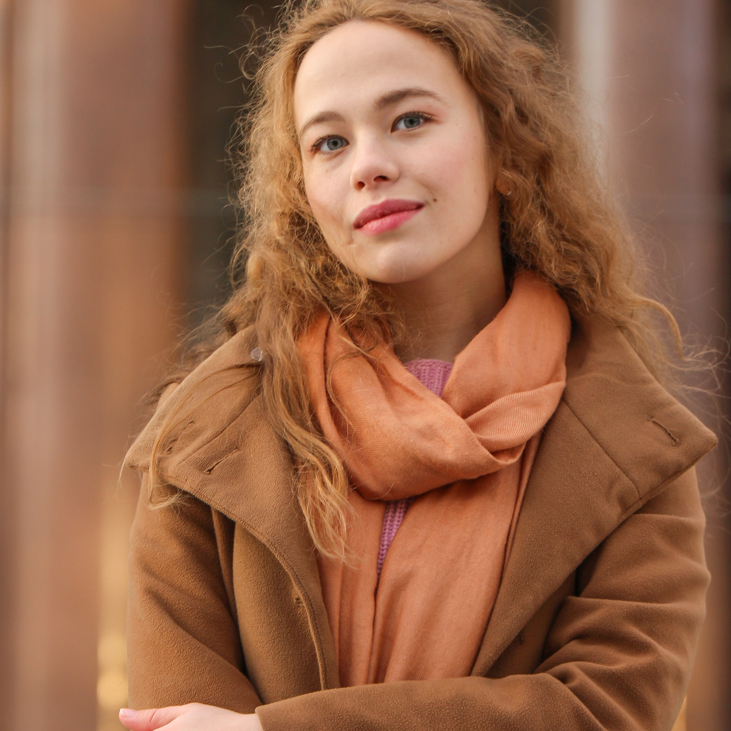 Julia in Saint-Petersburg