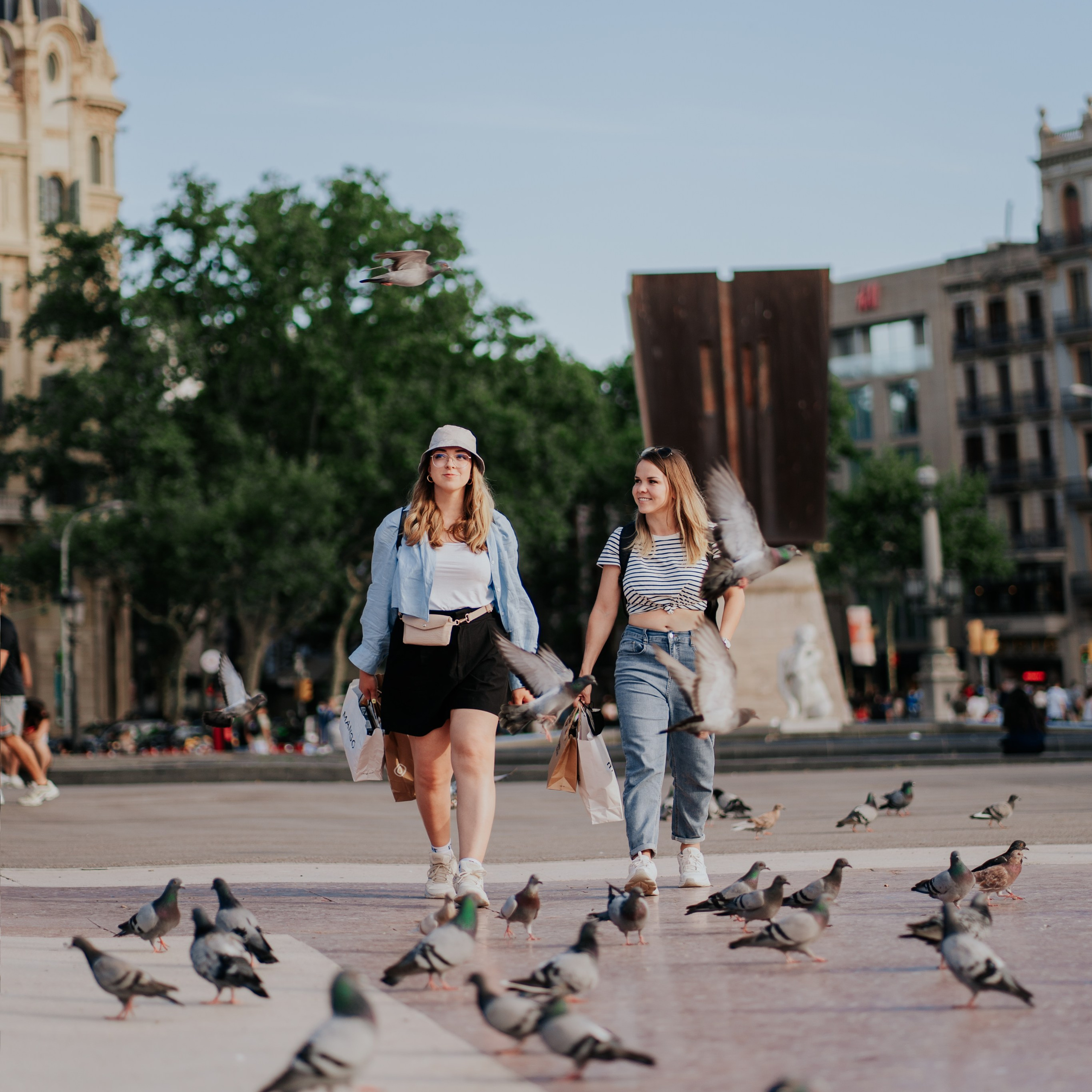 Barcelona touristic photoshoot