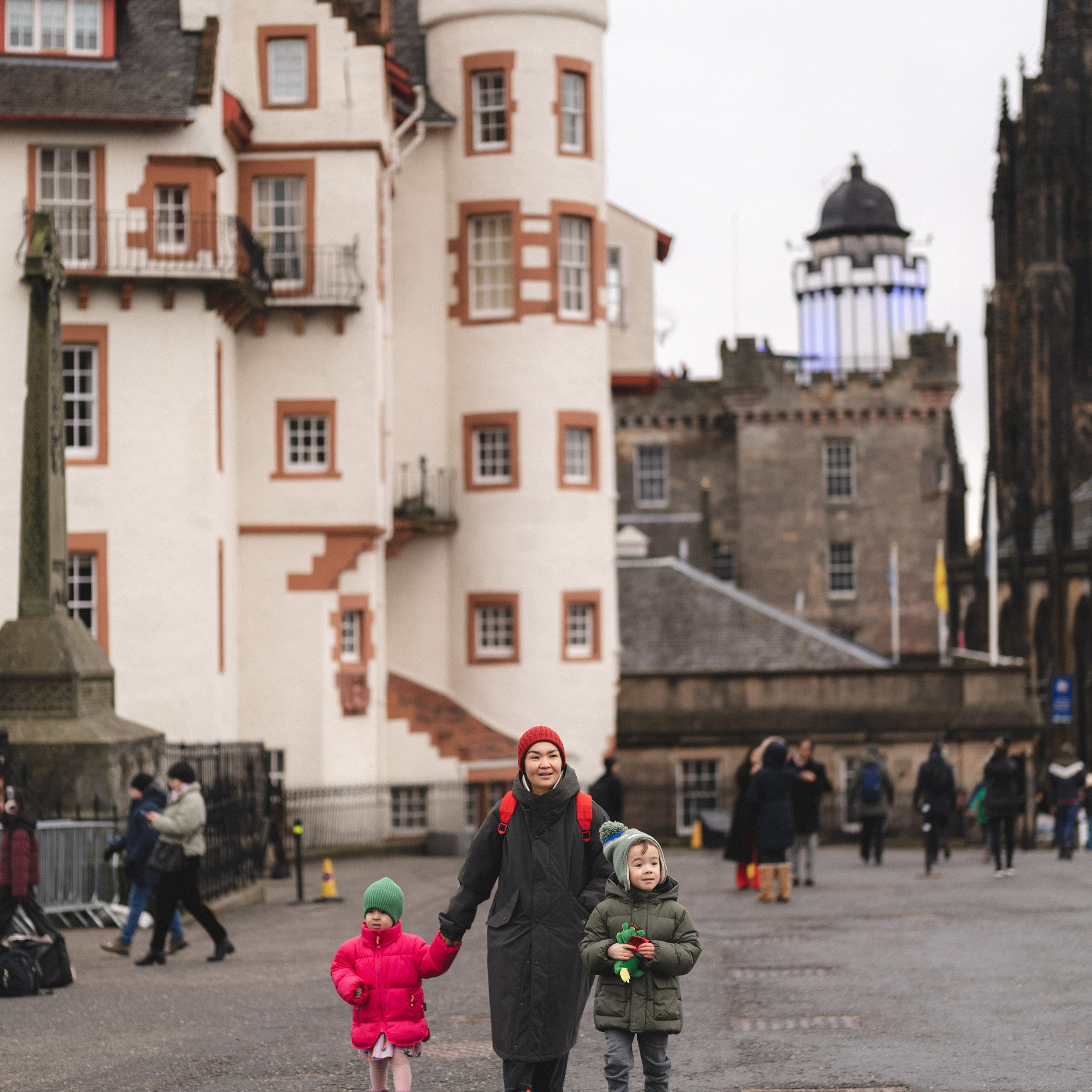 Family trip to Edinburgh. Photographer & Tour Guide Based in Scotland