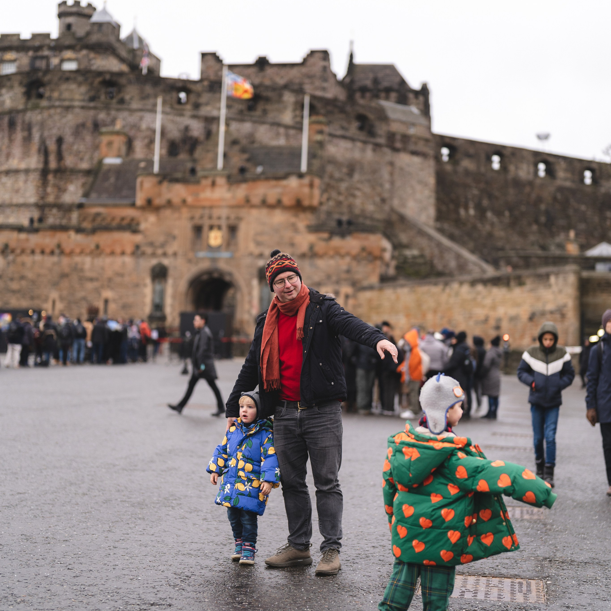 Family trip to Edinburgh. Photographer & Tour Guide Based in Scotland