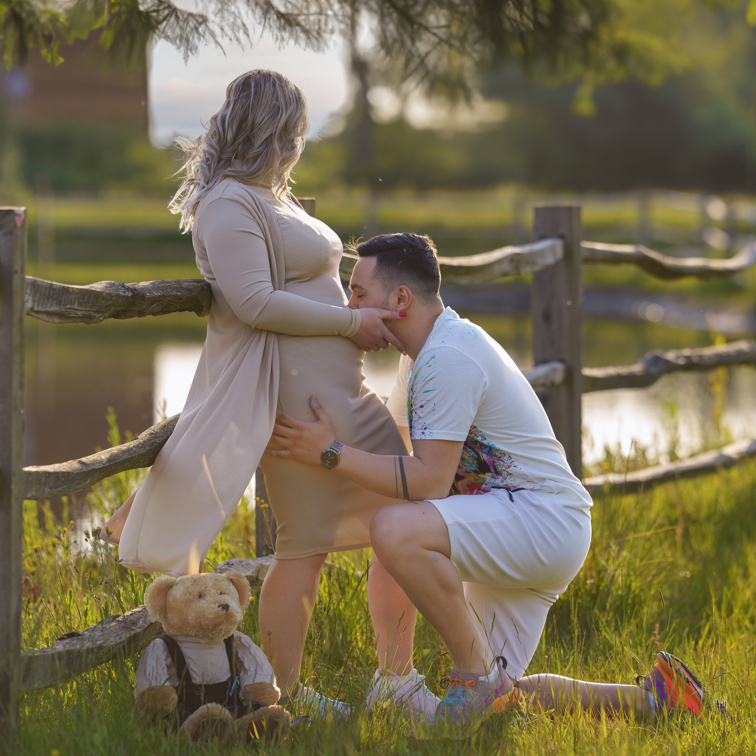 Marius & Alexandra waiting for baby