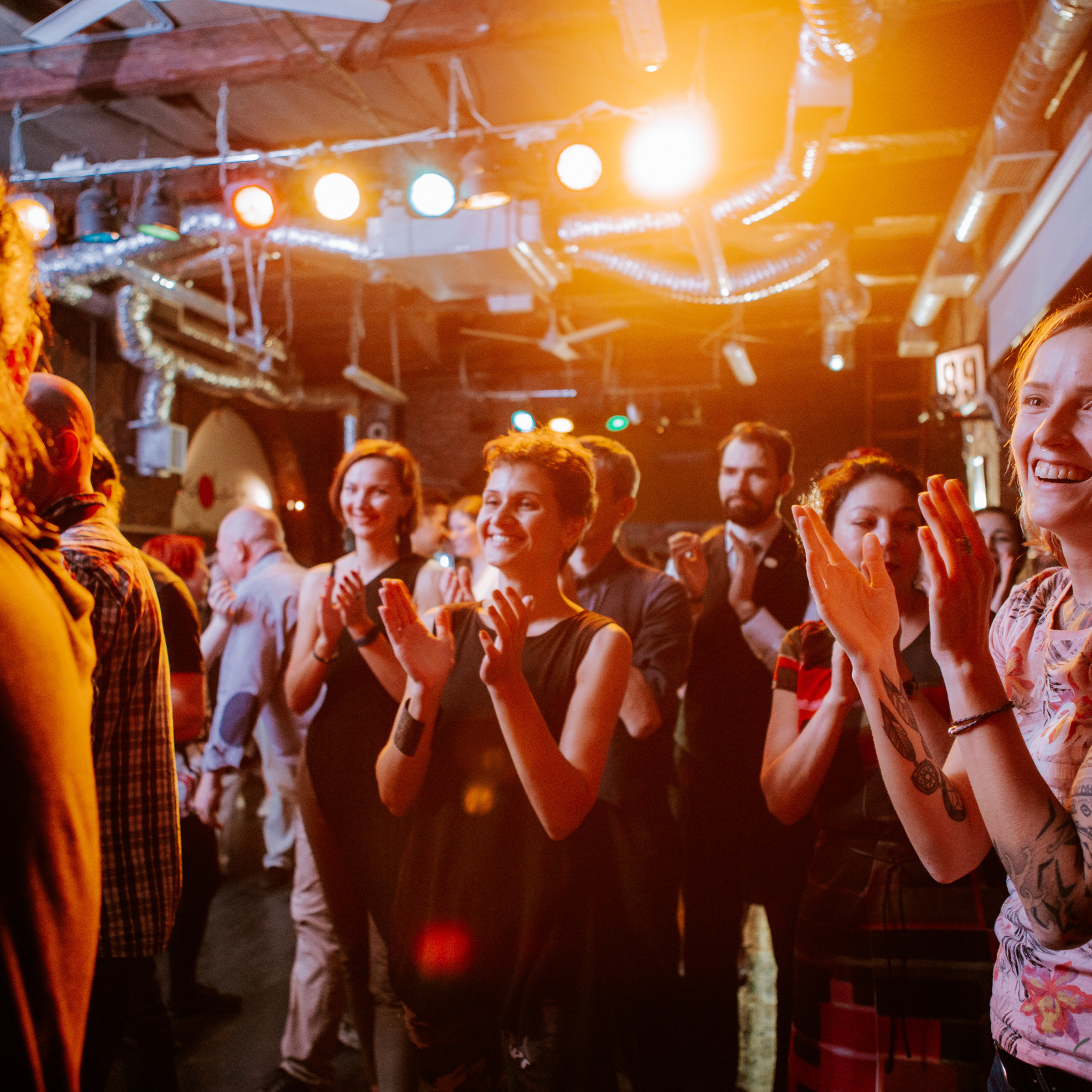 Social dance parties