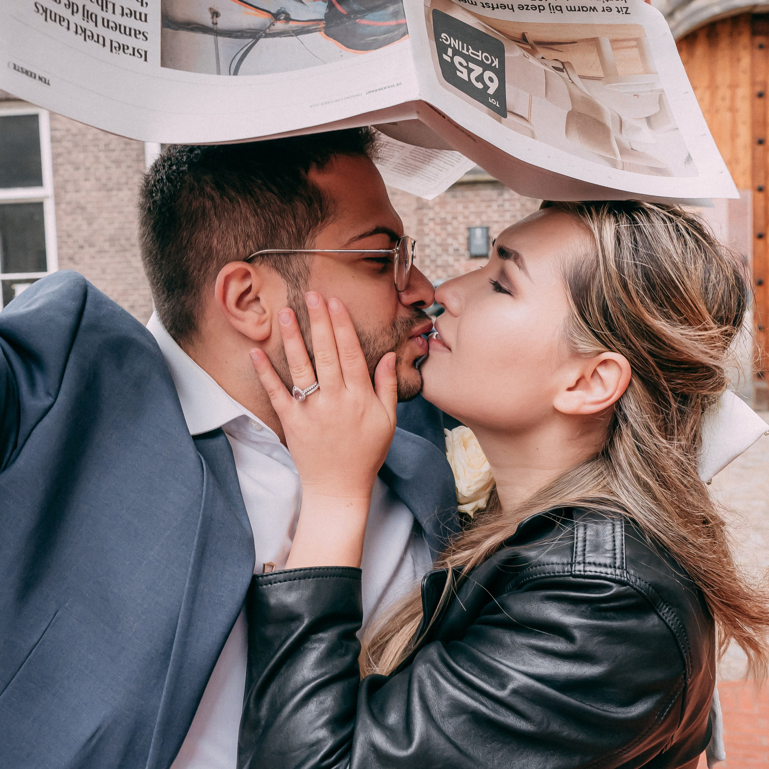 Wedding walks. Photographer Gouda, Rotterdam, Amsterdam, the Netherlands