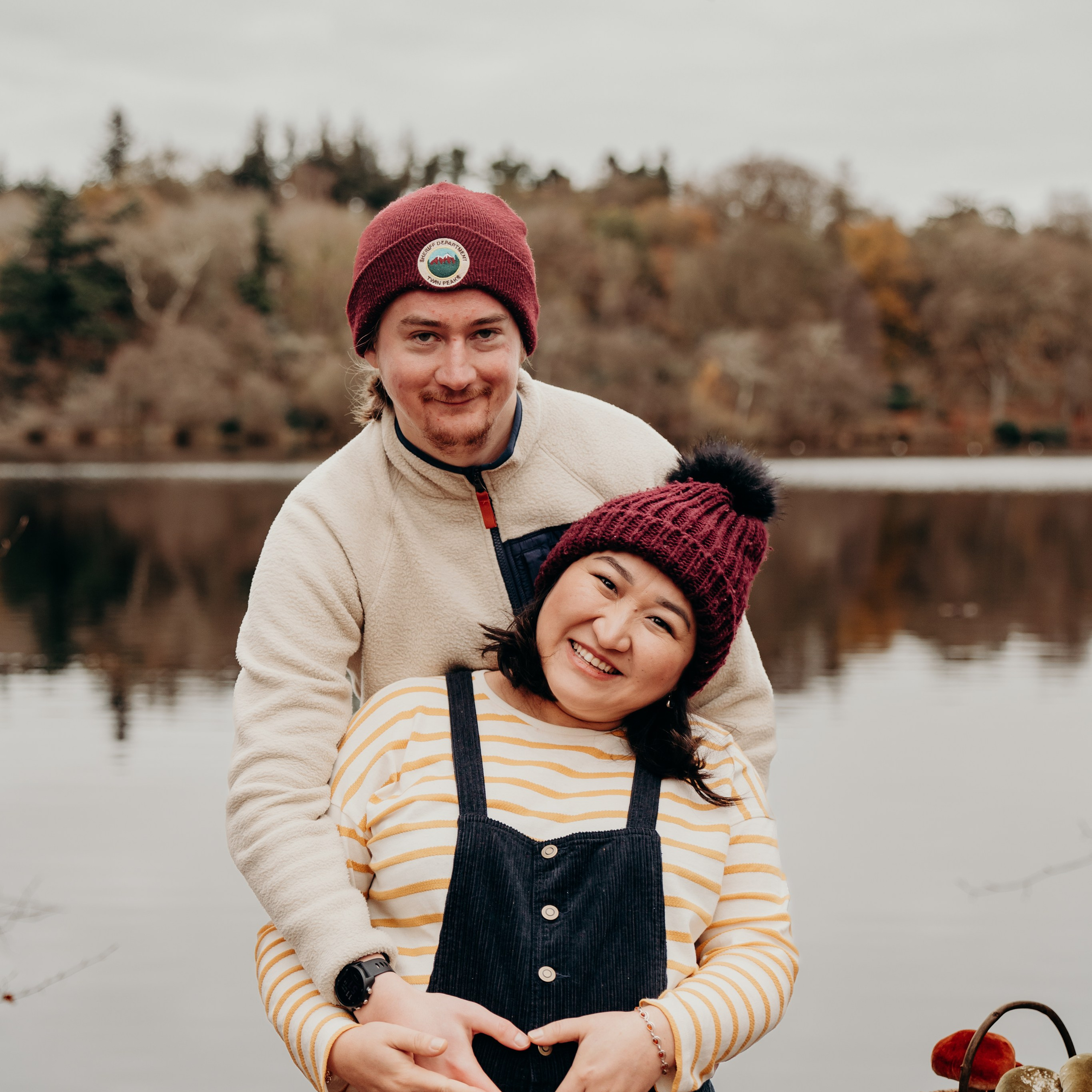 Maternity session for Arai and Connor