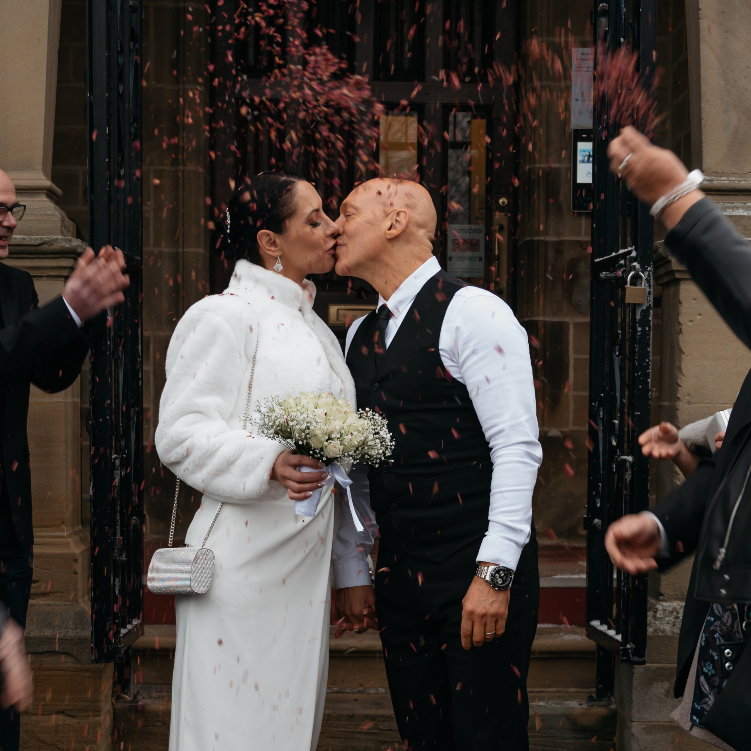 Magical Winter Wedding in Halifax | Real Wedding Moments. Rapley Photography | West Yorkshire Wedding & Portrait Photographer