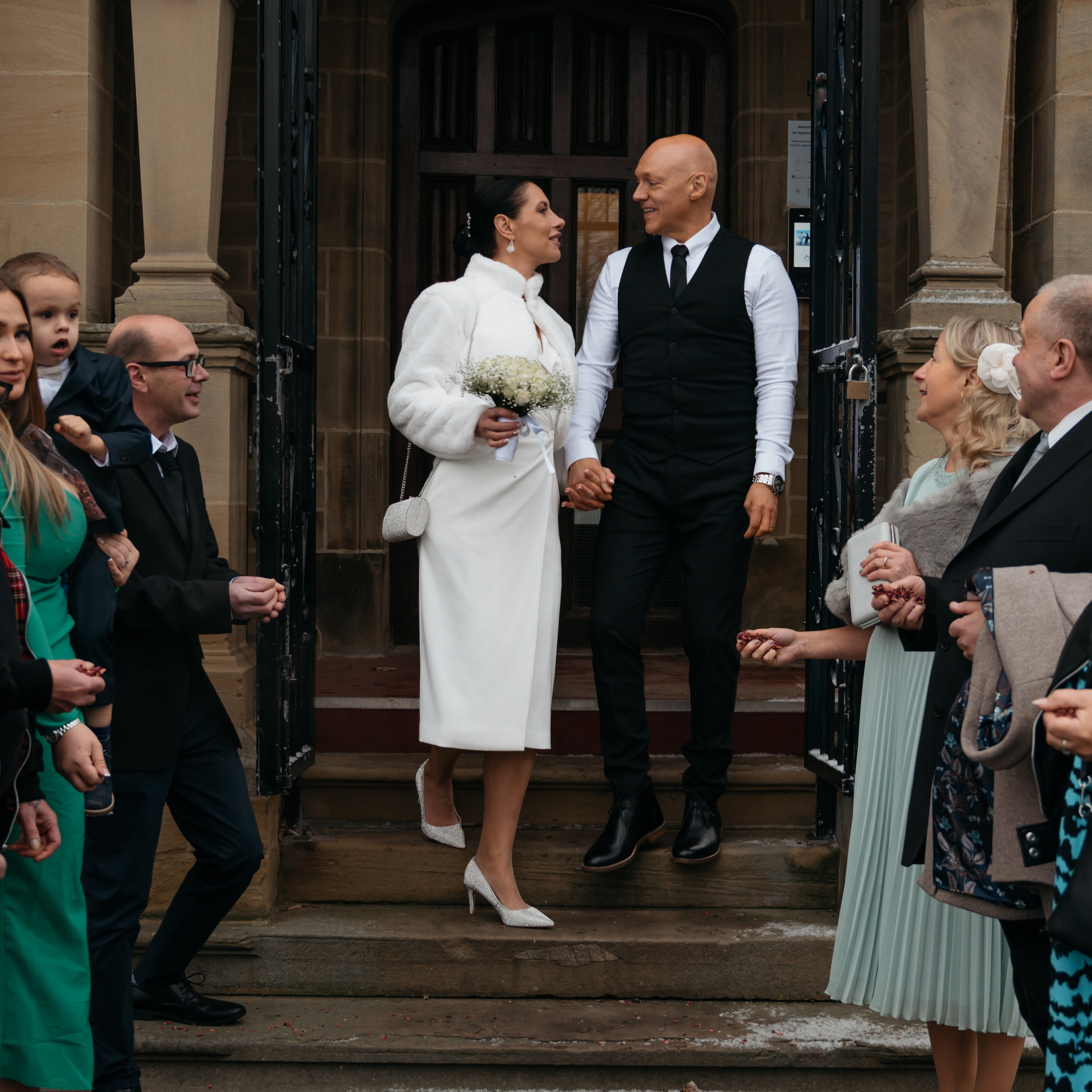 Magical Winter Wedding in Halifax | Real Wedding Moments. Rapley Photography | West Yorkshire Wedding & Portrait Photographer