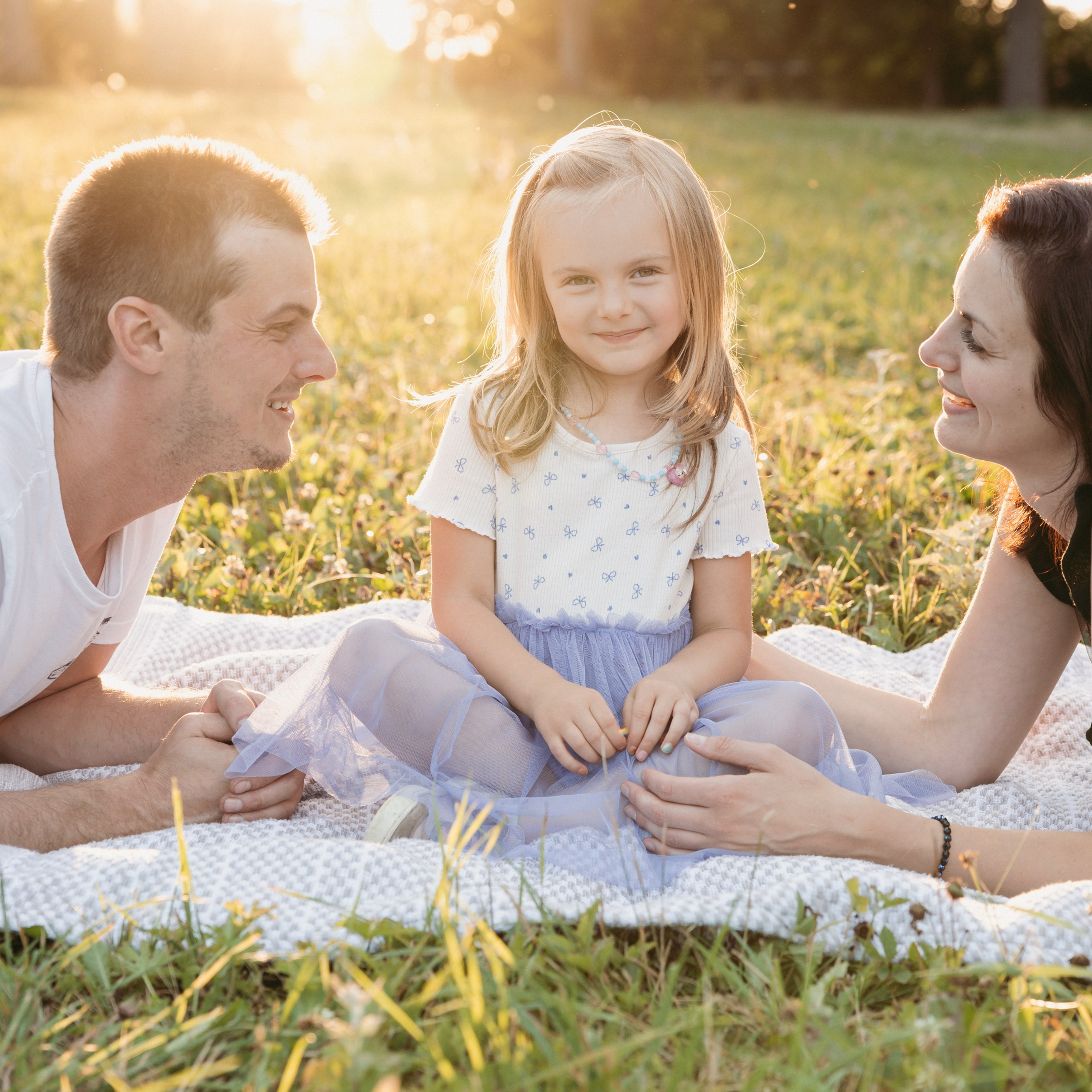Family in the Park