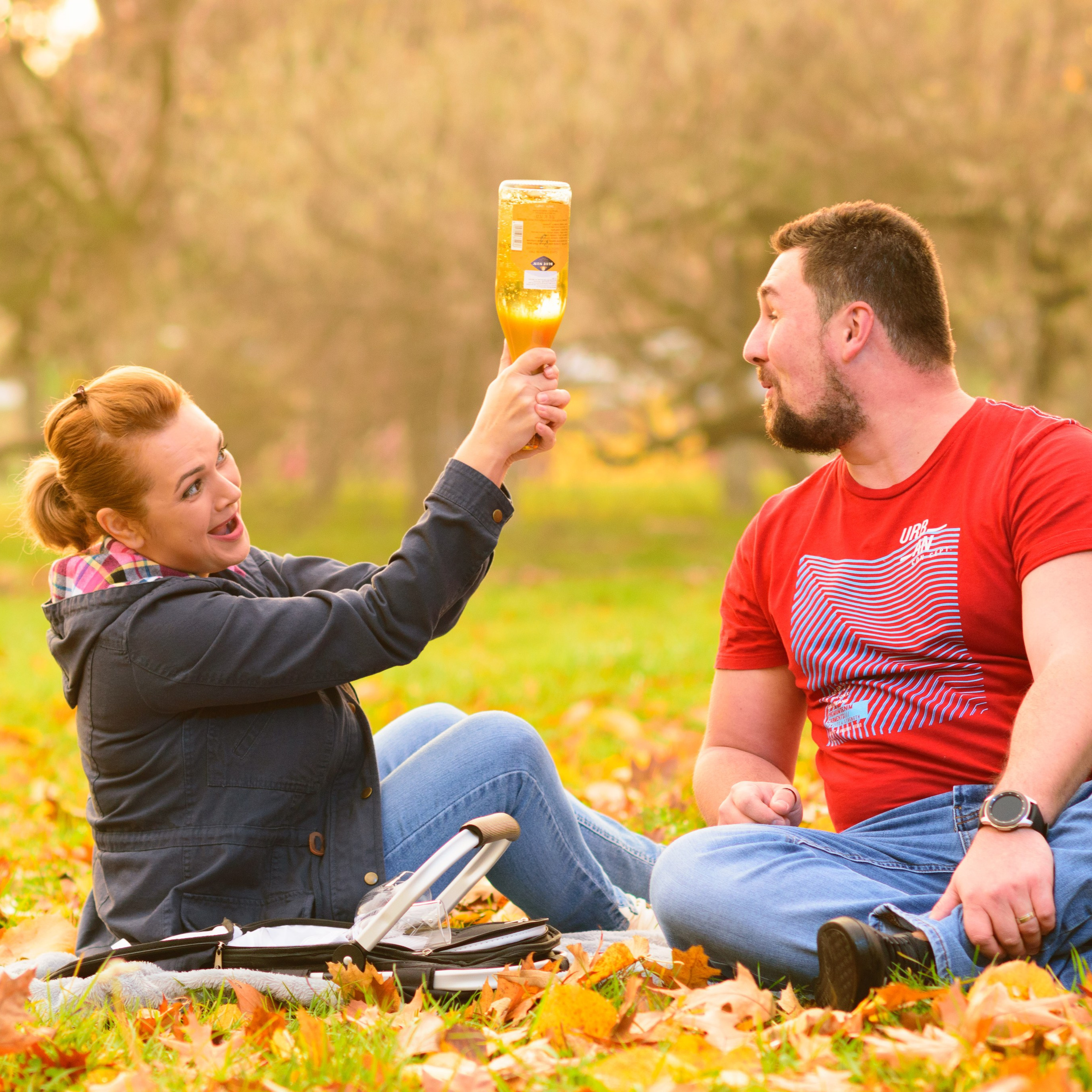 Sedinta foto familie în Parc