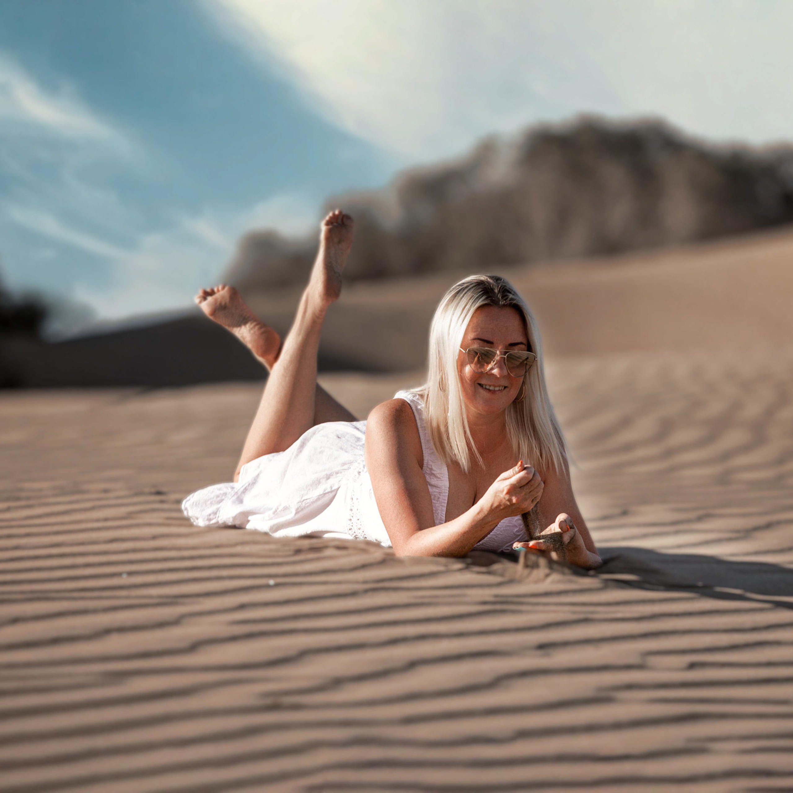 Океан и дюны Маспаломас фотограф