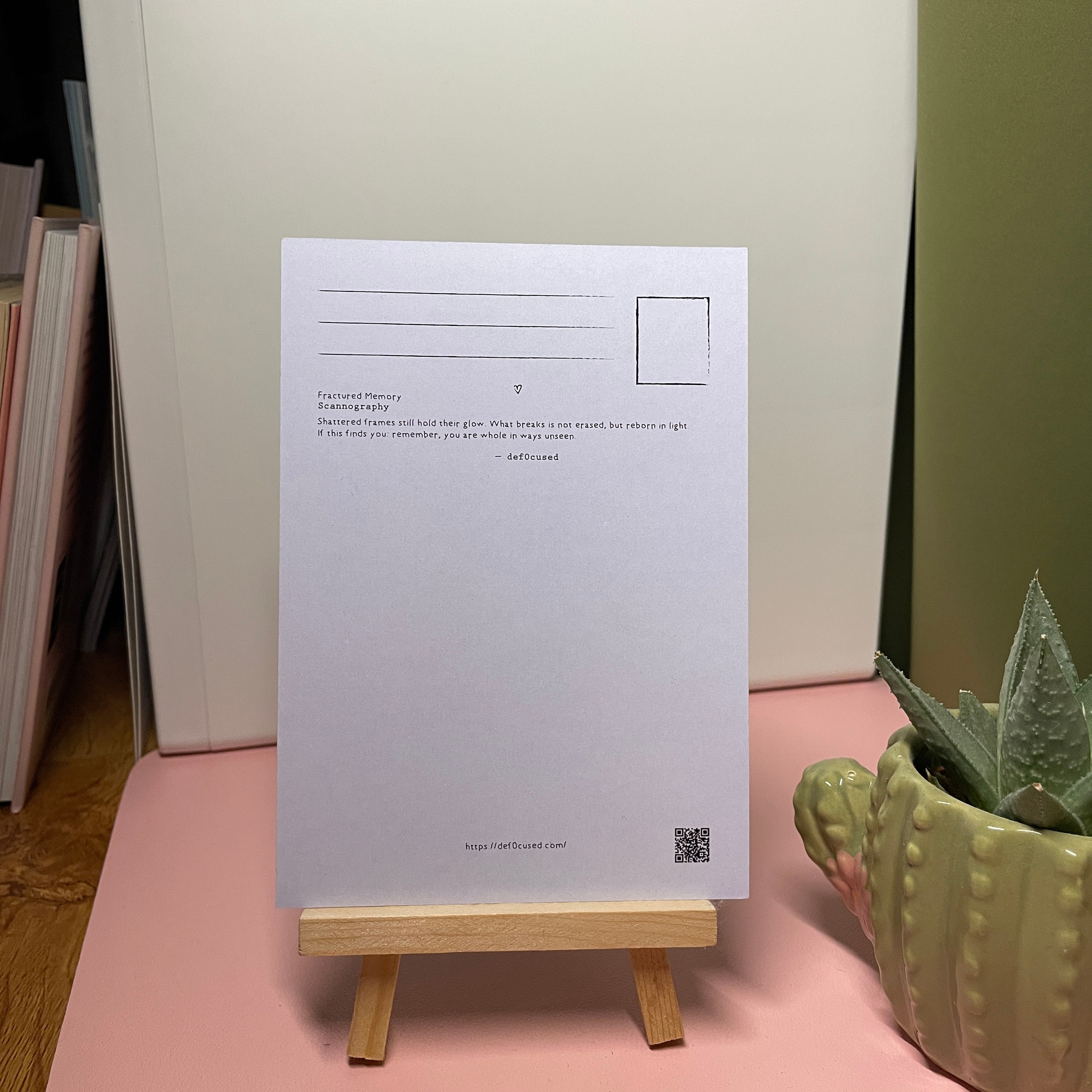 FRACTURED MEMORY miniature art print. Lifestyle & Documentary Photography in Bristol, Bath & London — def0cused