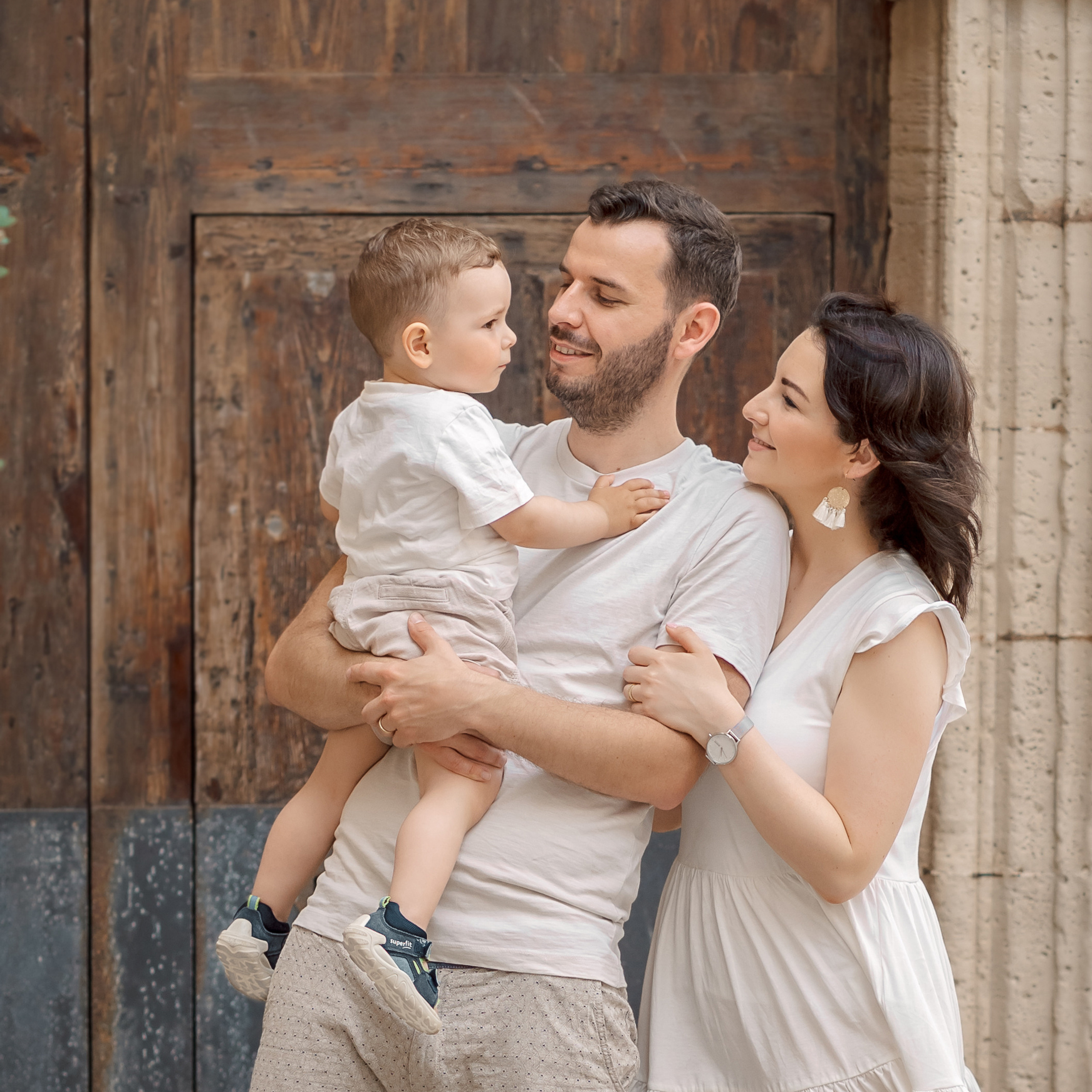 Familienshooting in der Altstadt von Palma de Mallorca
