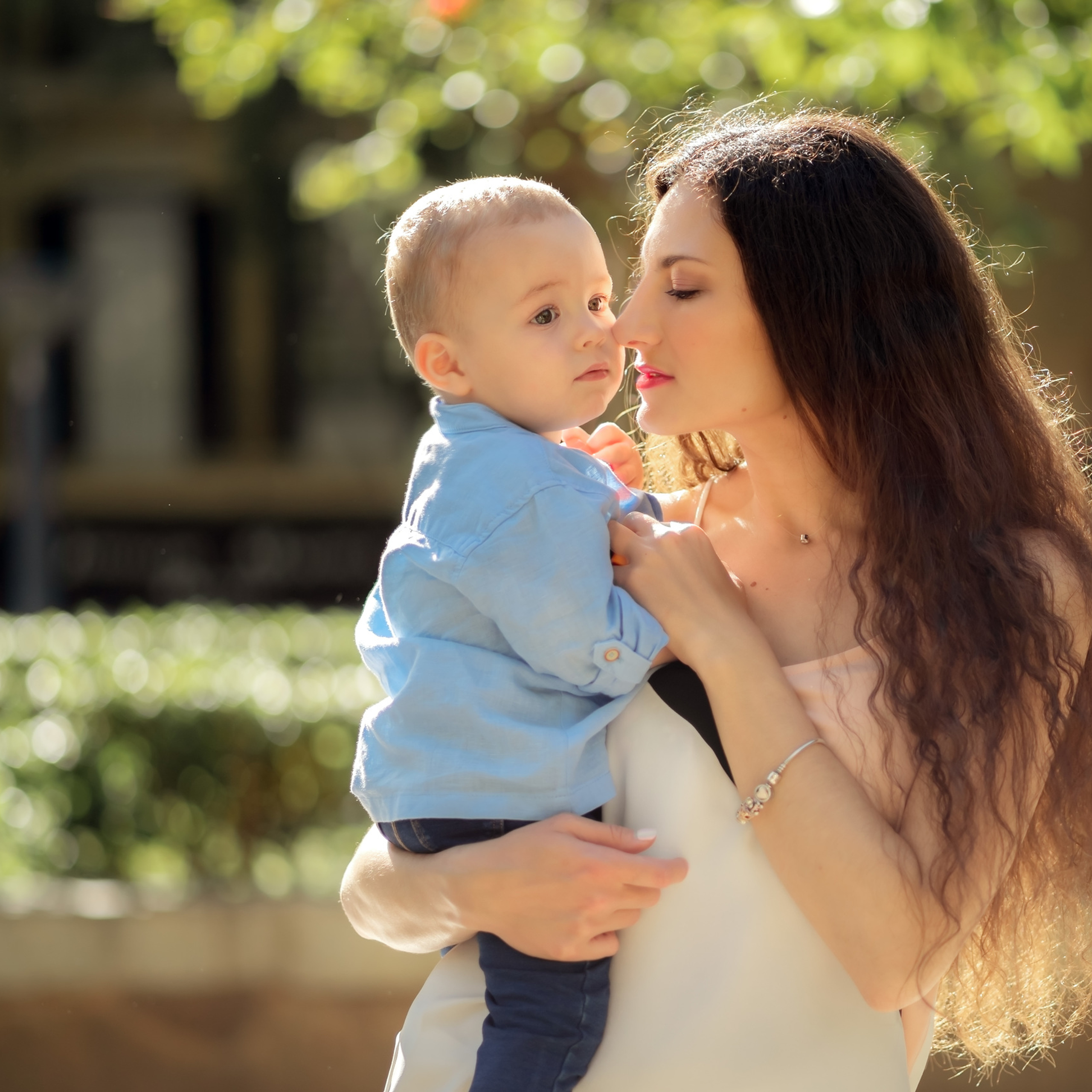 Mama und Sohn Fotoshooting in Palma de Mallorca