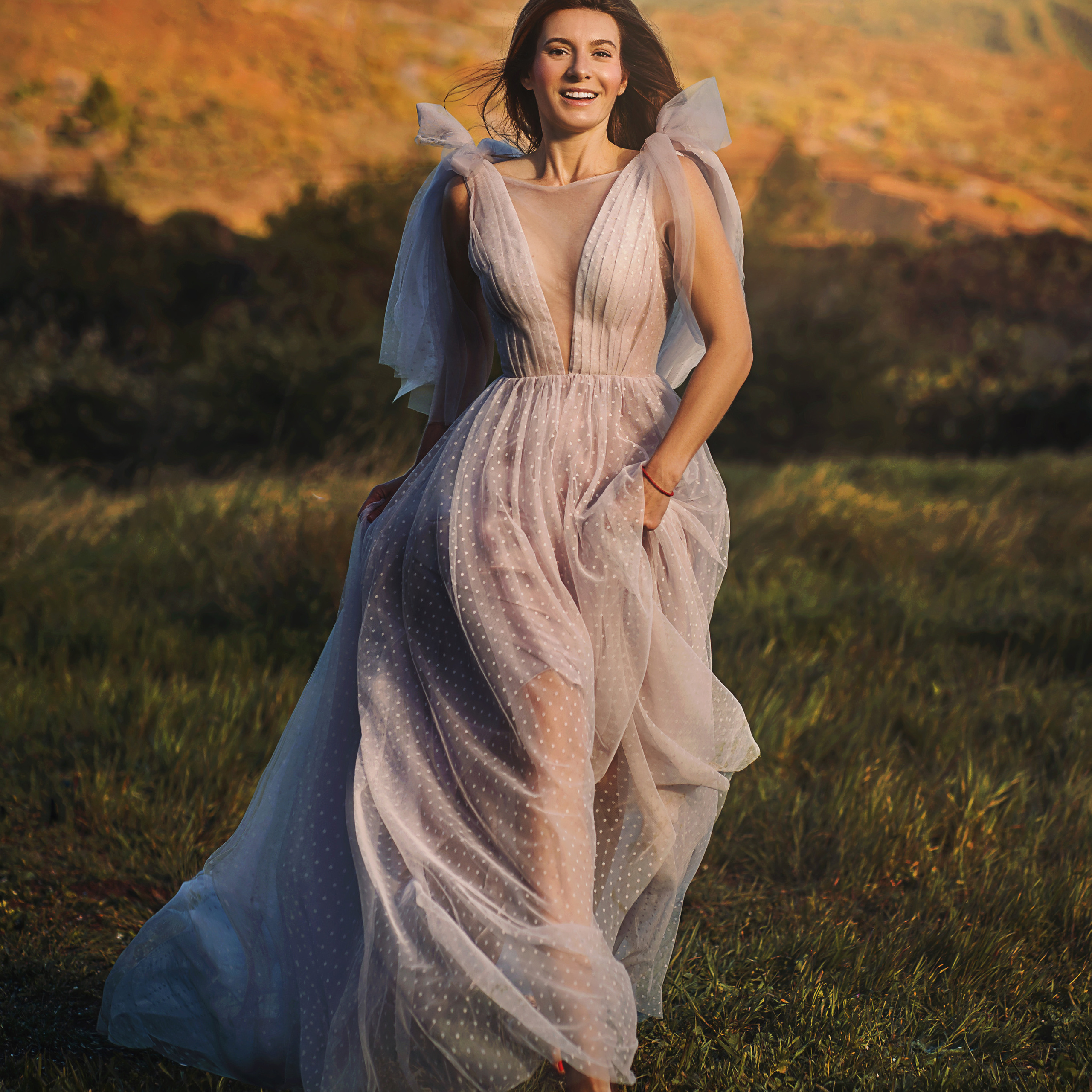 Vestido tul lila #10 20€