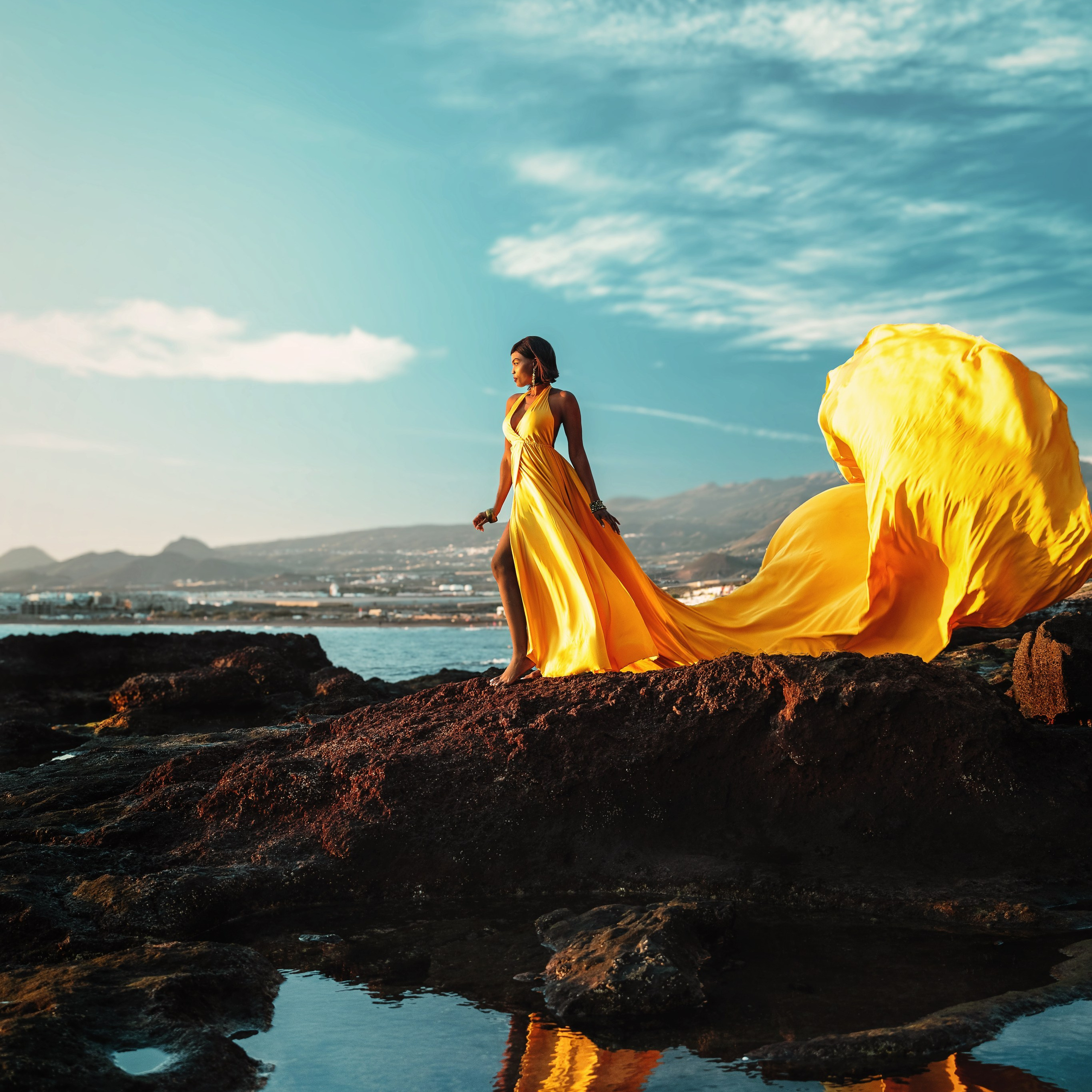 Vestido amarillo #15 40€