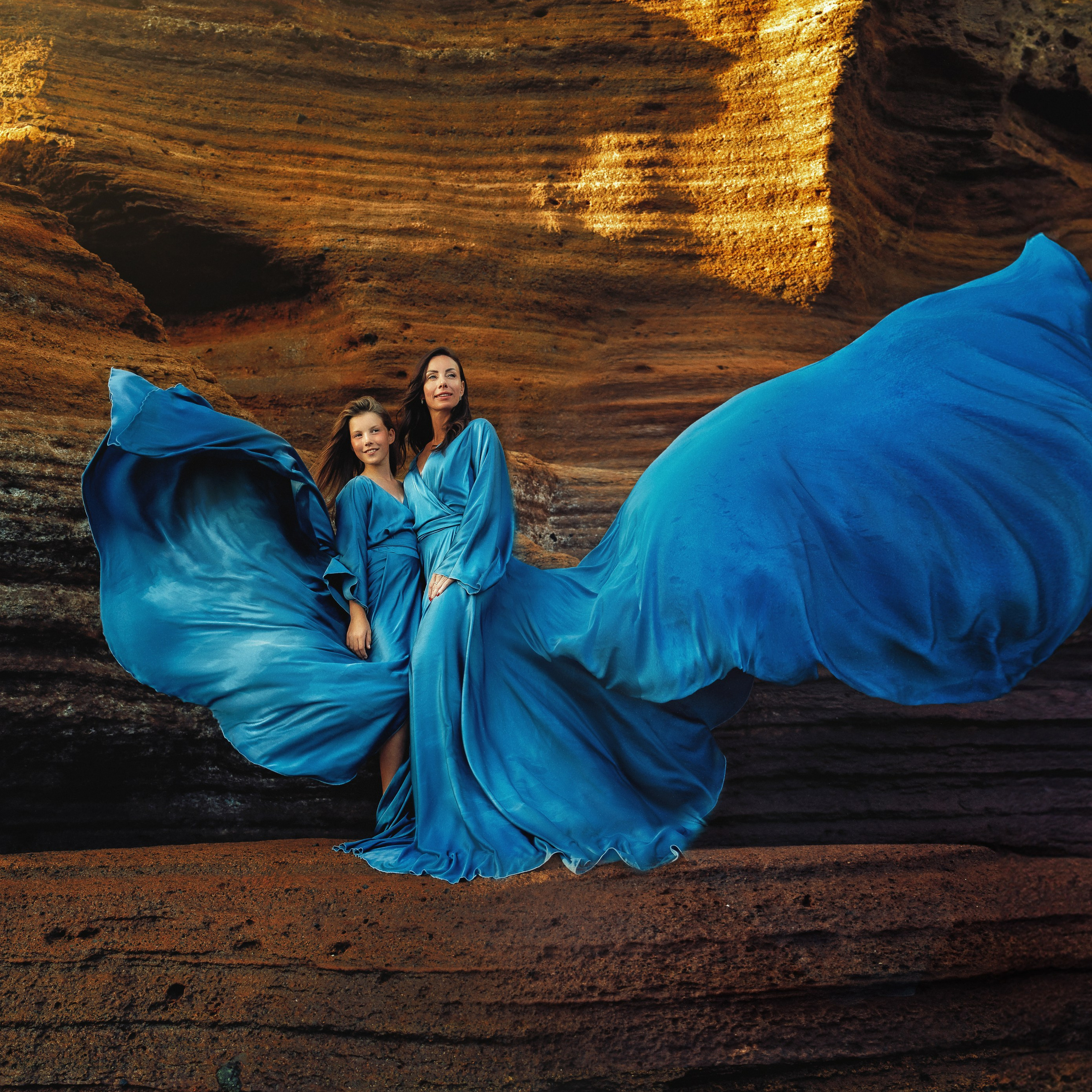 Vestidos azules 40+10€