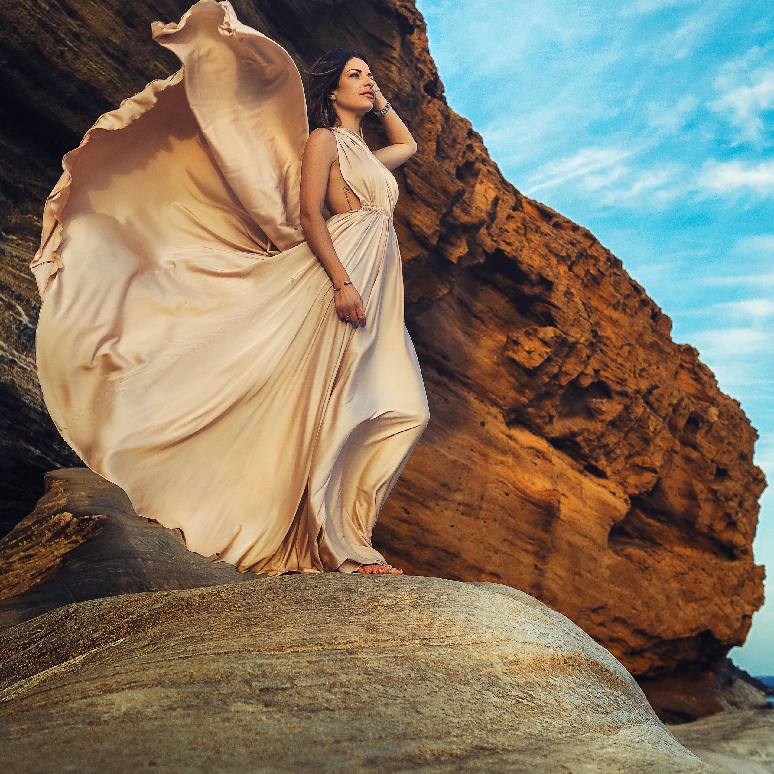 Vestido beige #12 30€