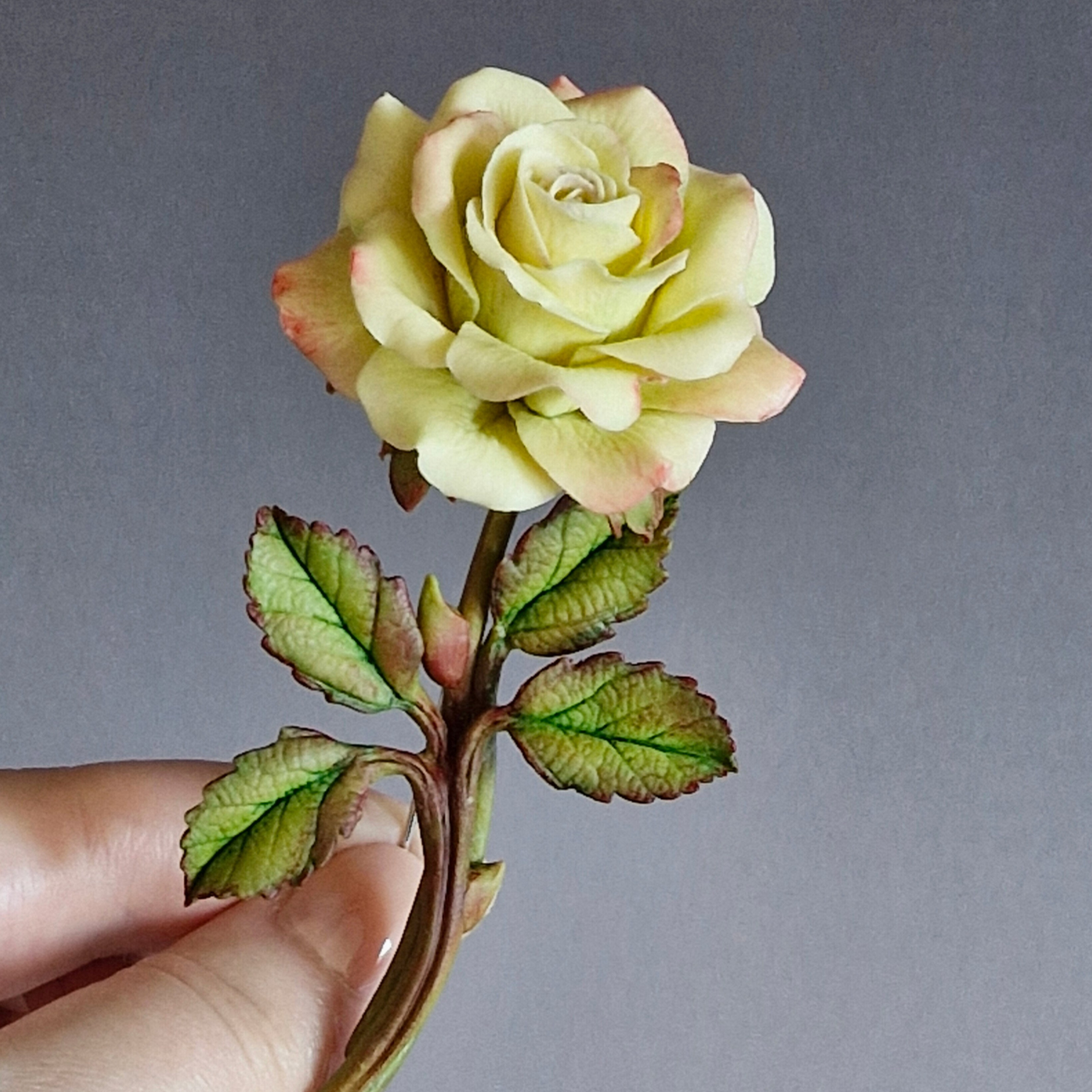 Броши с цветами / Blumen-Broschen ➜