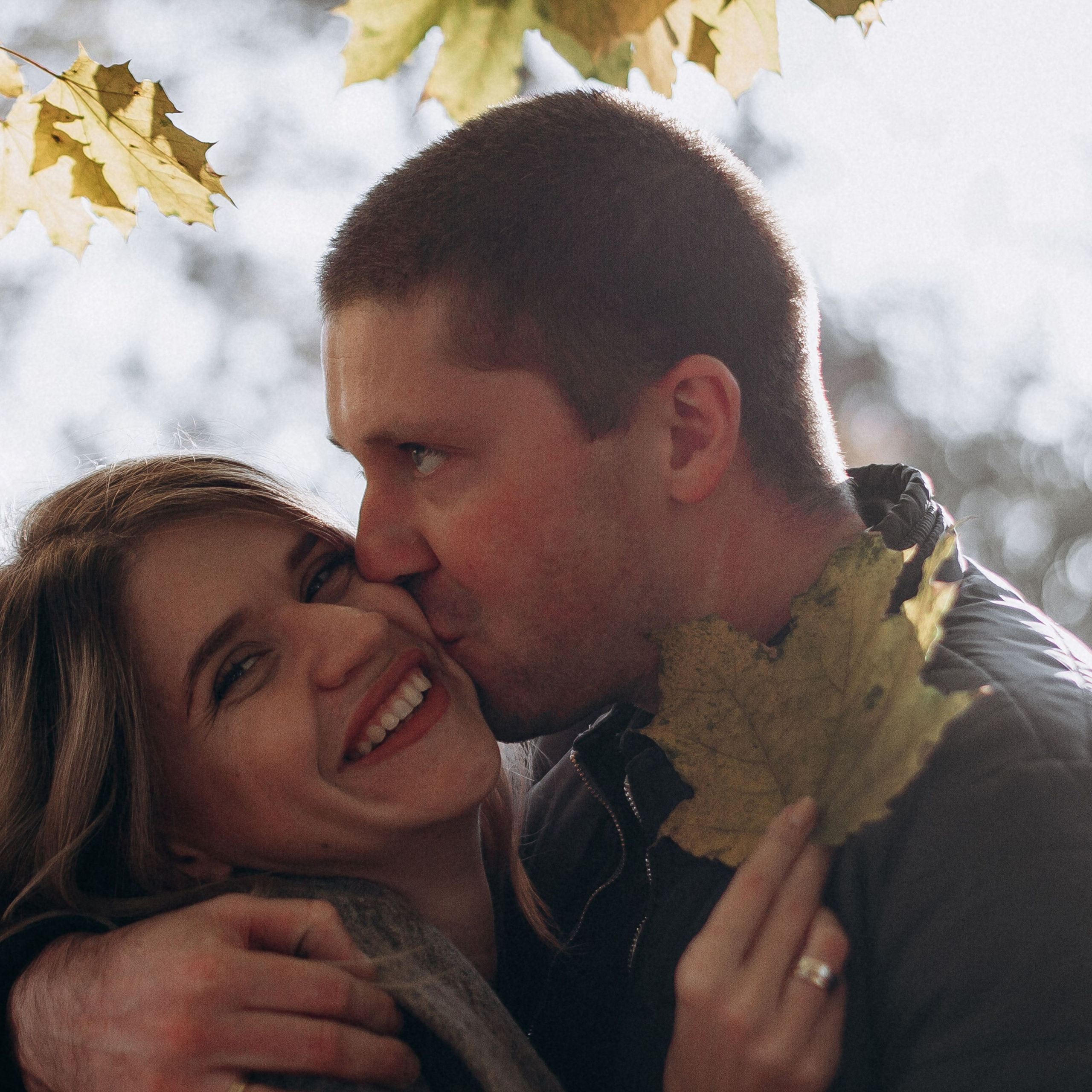 An autumn walk in the park