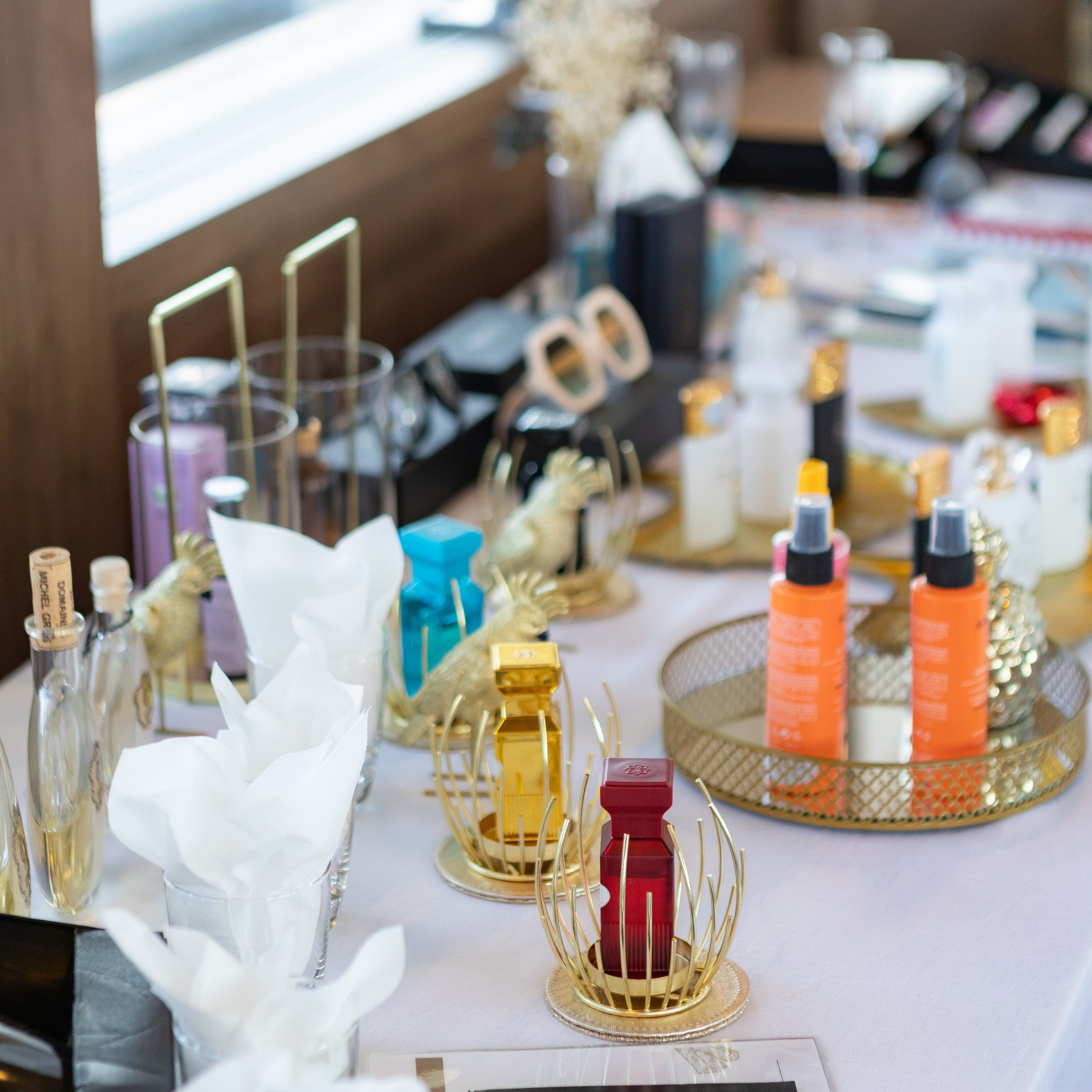 Ausflug mit Vertretern eines Kosmetikunternehmens