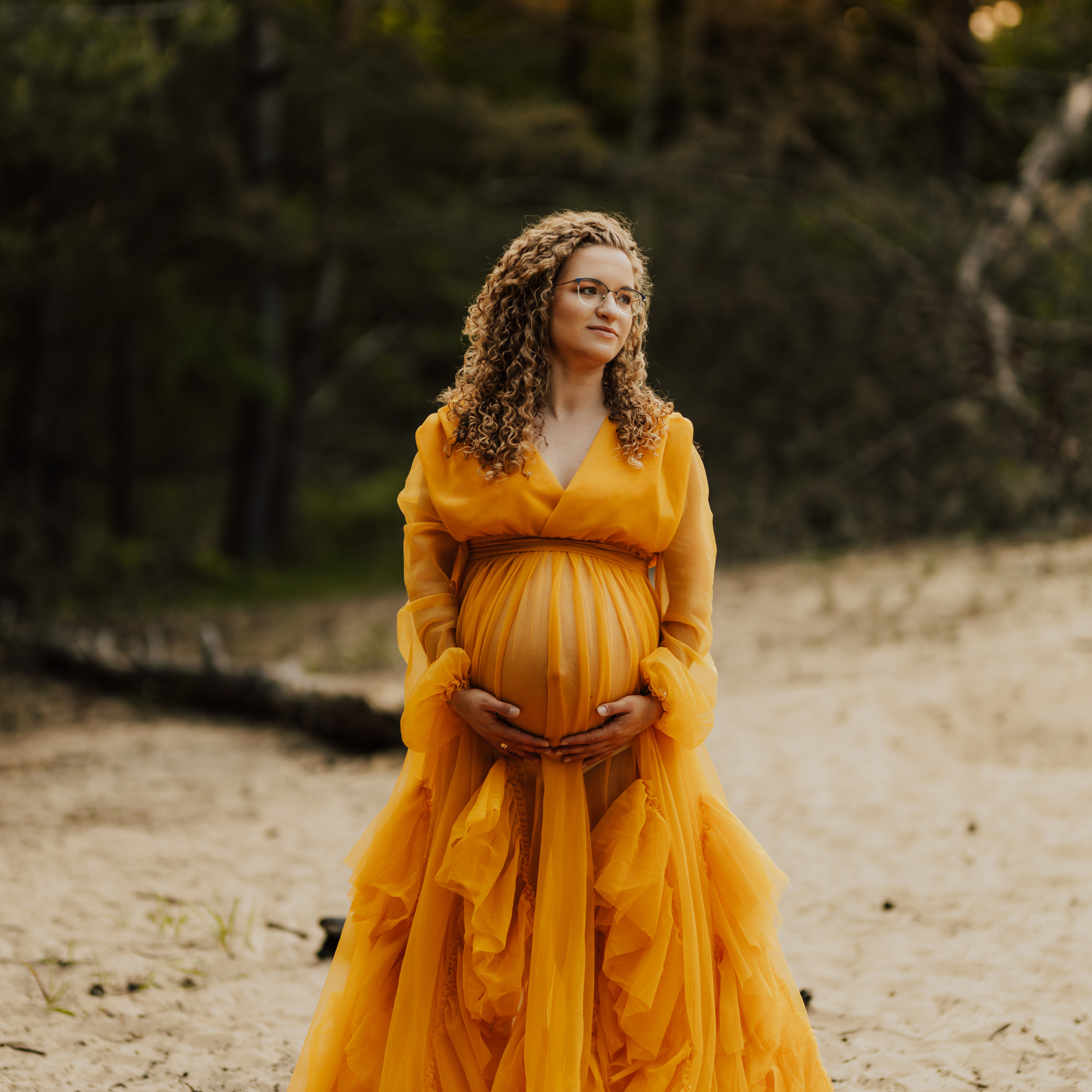 Sesja ciążowa Kasi