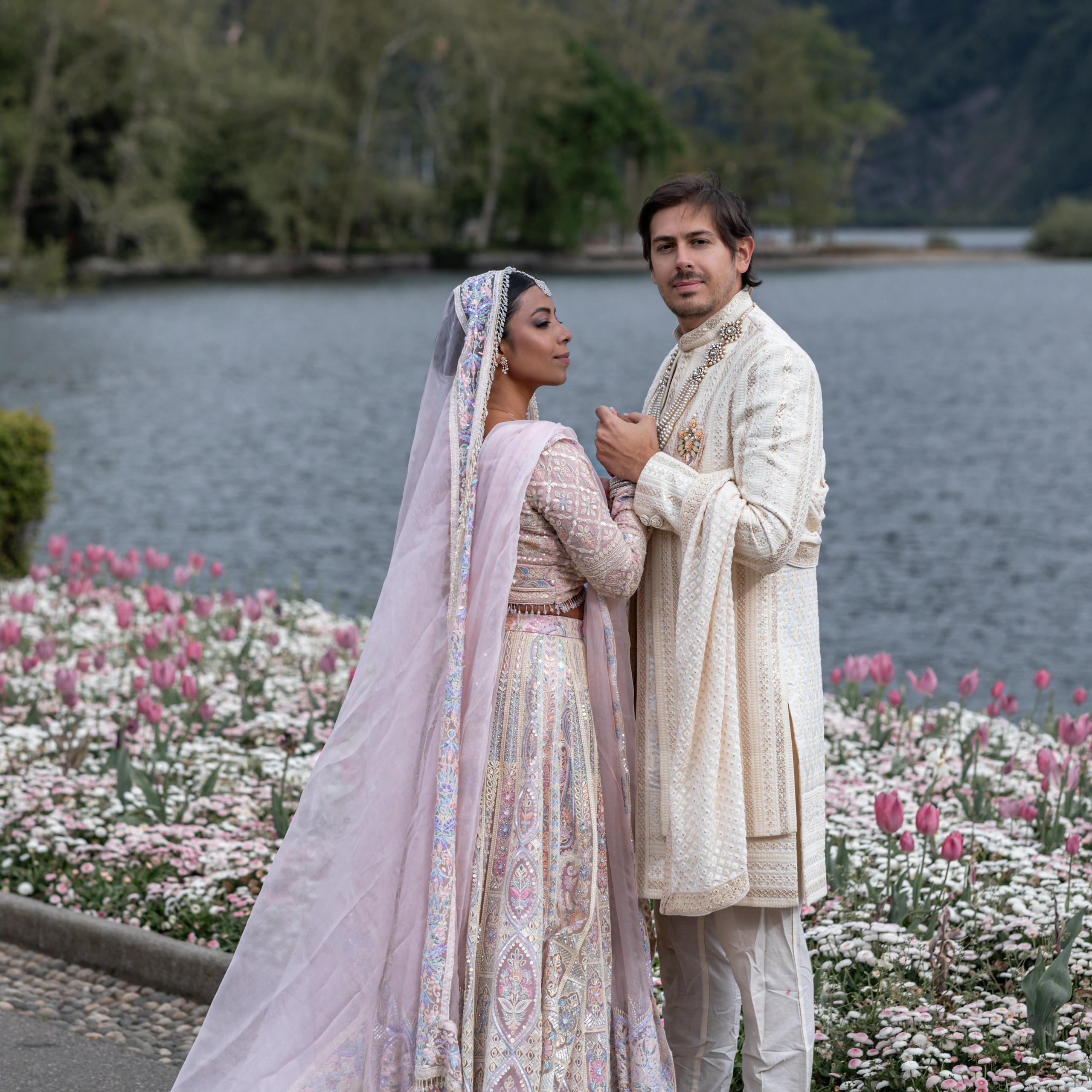 Nitisha and Francesco