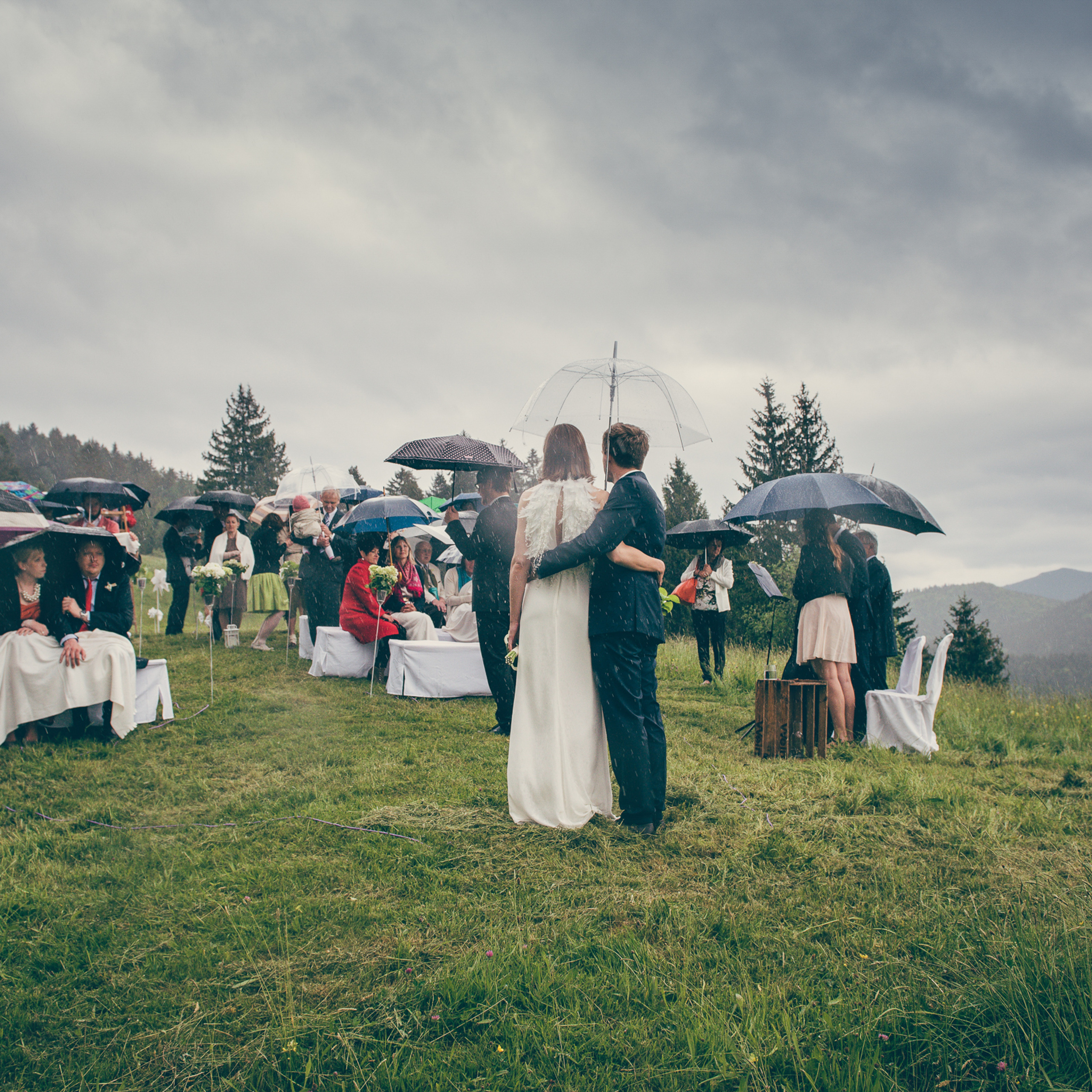 wunderschöne Hochzeit mit freier Trauung am Schliersee
