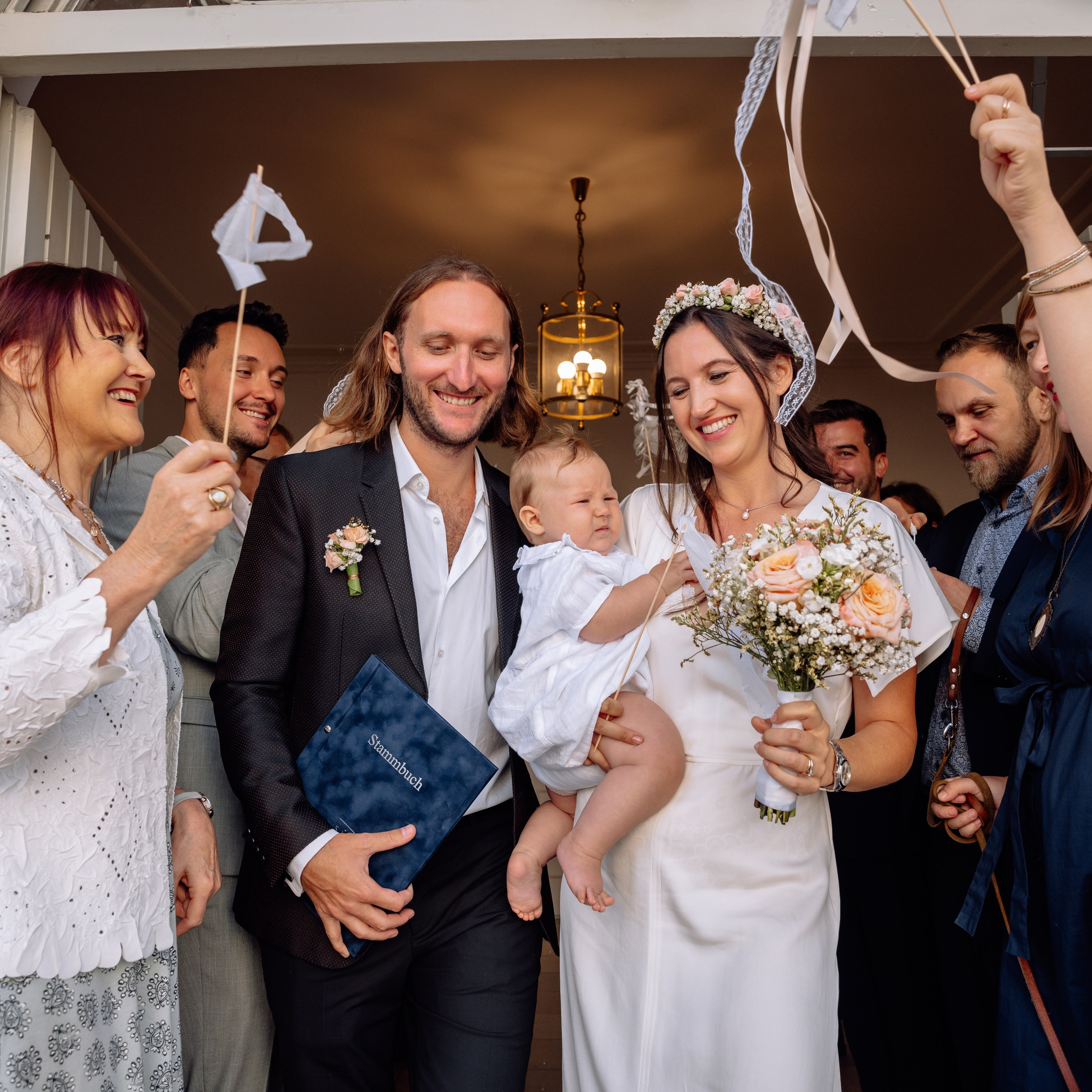 Kleine Familienhochzeit im Standesamt Mandlstrasse 14