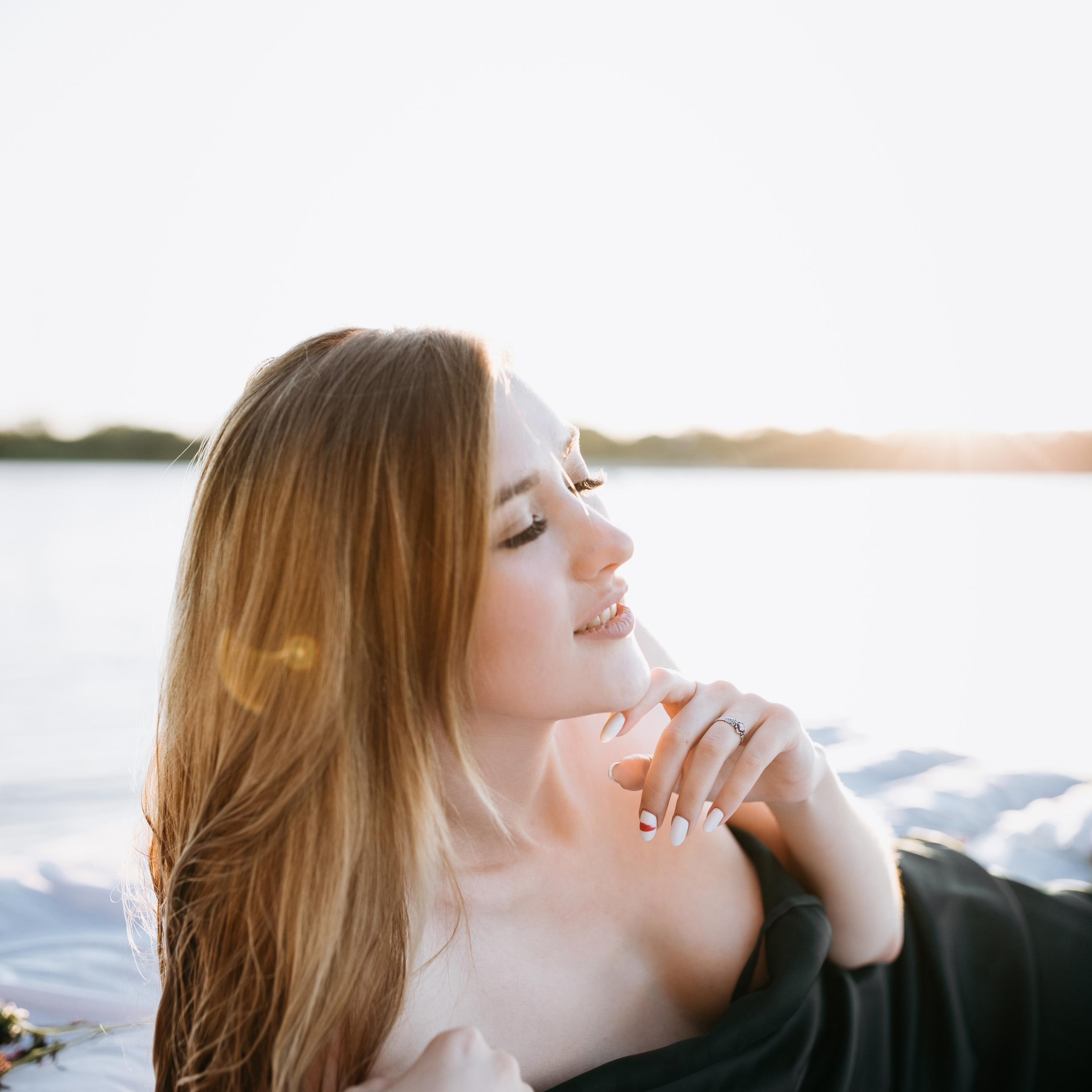 Vika photoshoot at the river
