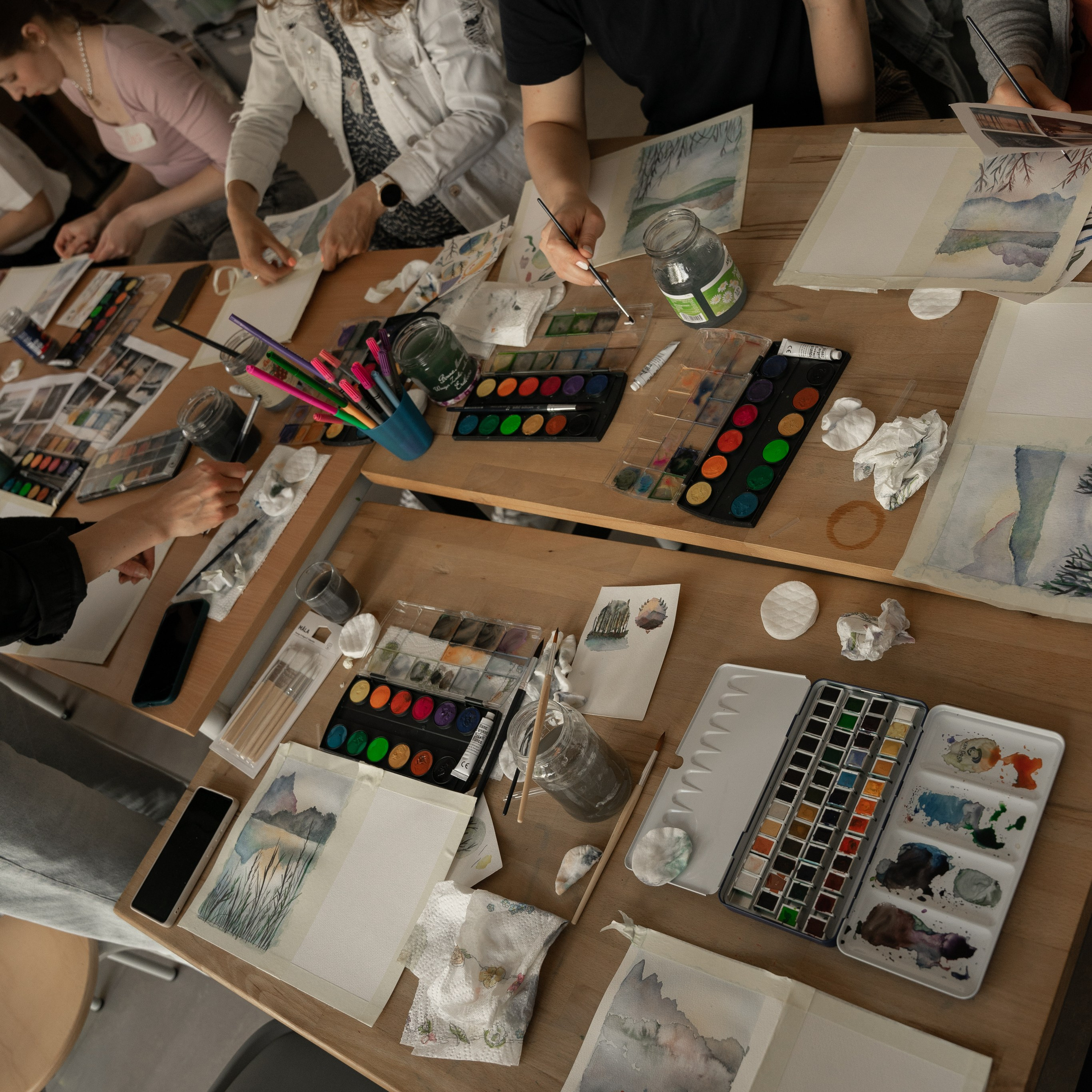 Мастер-класс по акварели