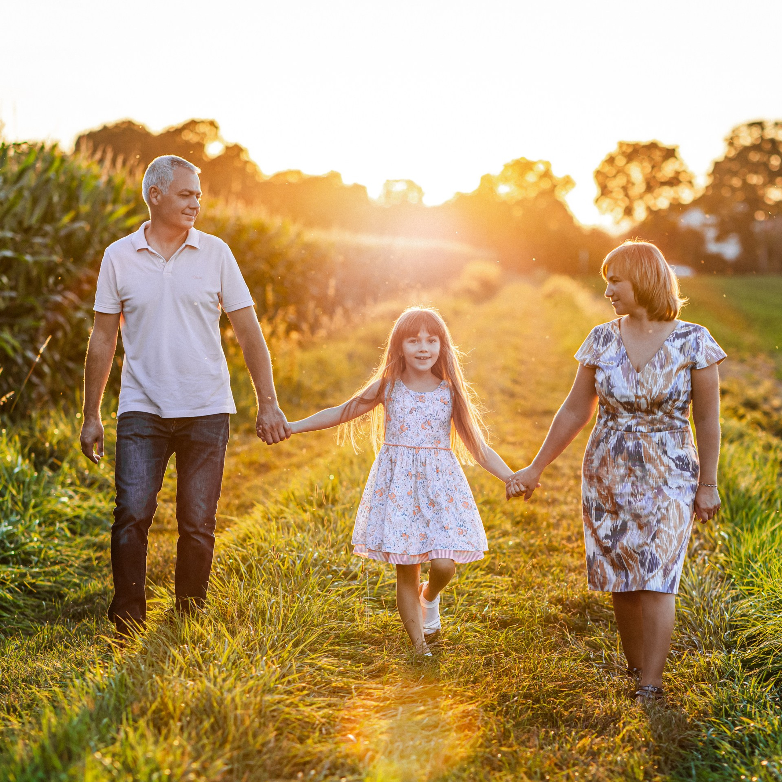Sonnenuntergang in Bielefeld