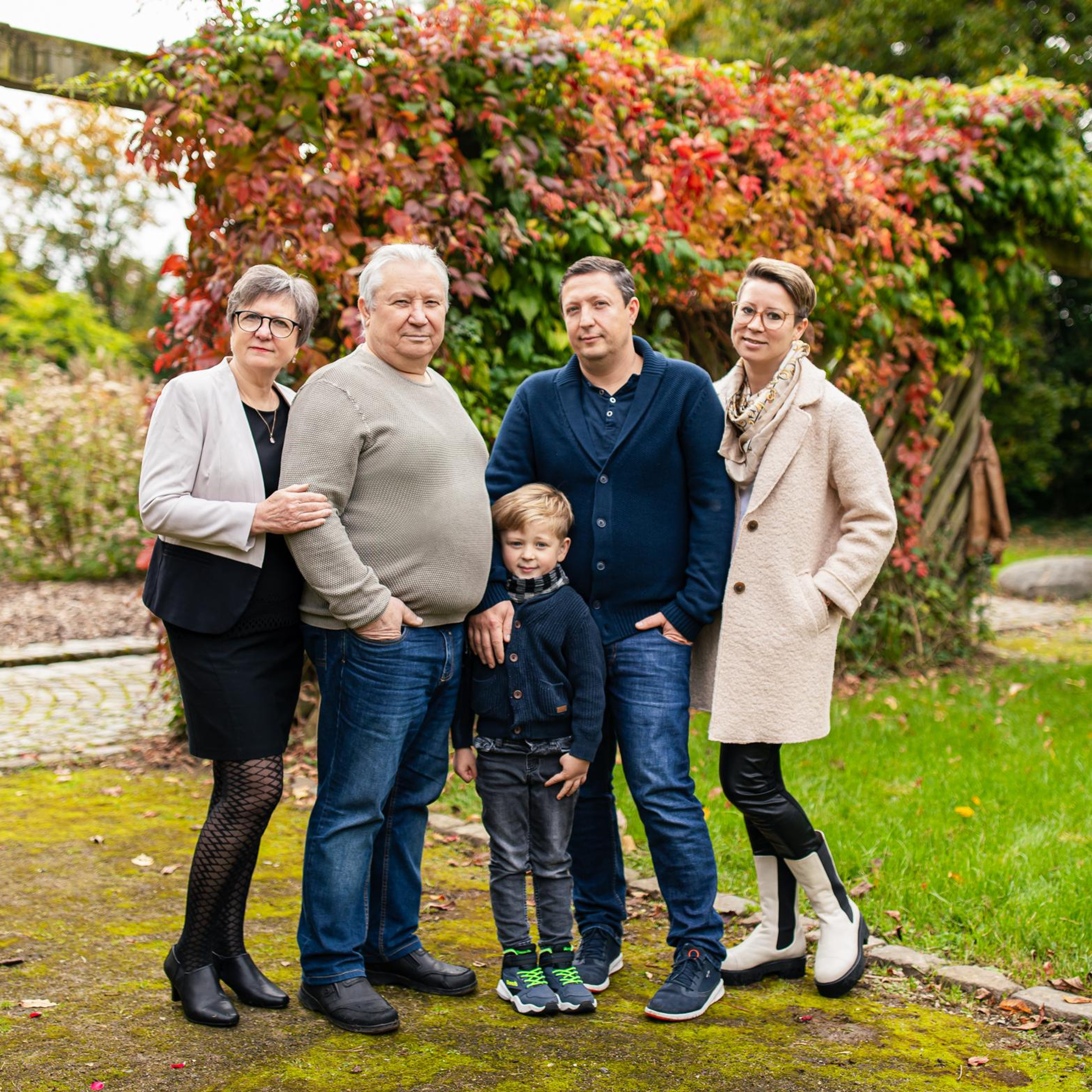 Familien Fotoshooting Herbst