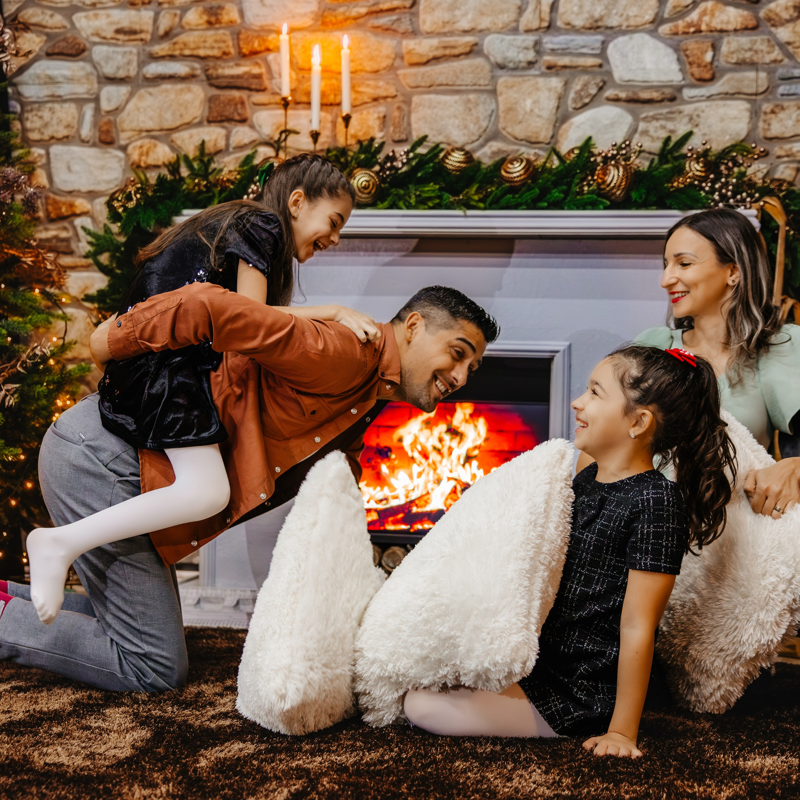 Sedinta foto Craciun Familia Belea