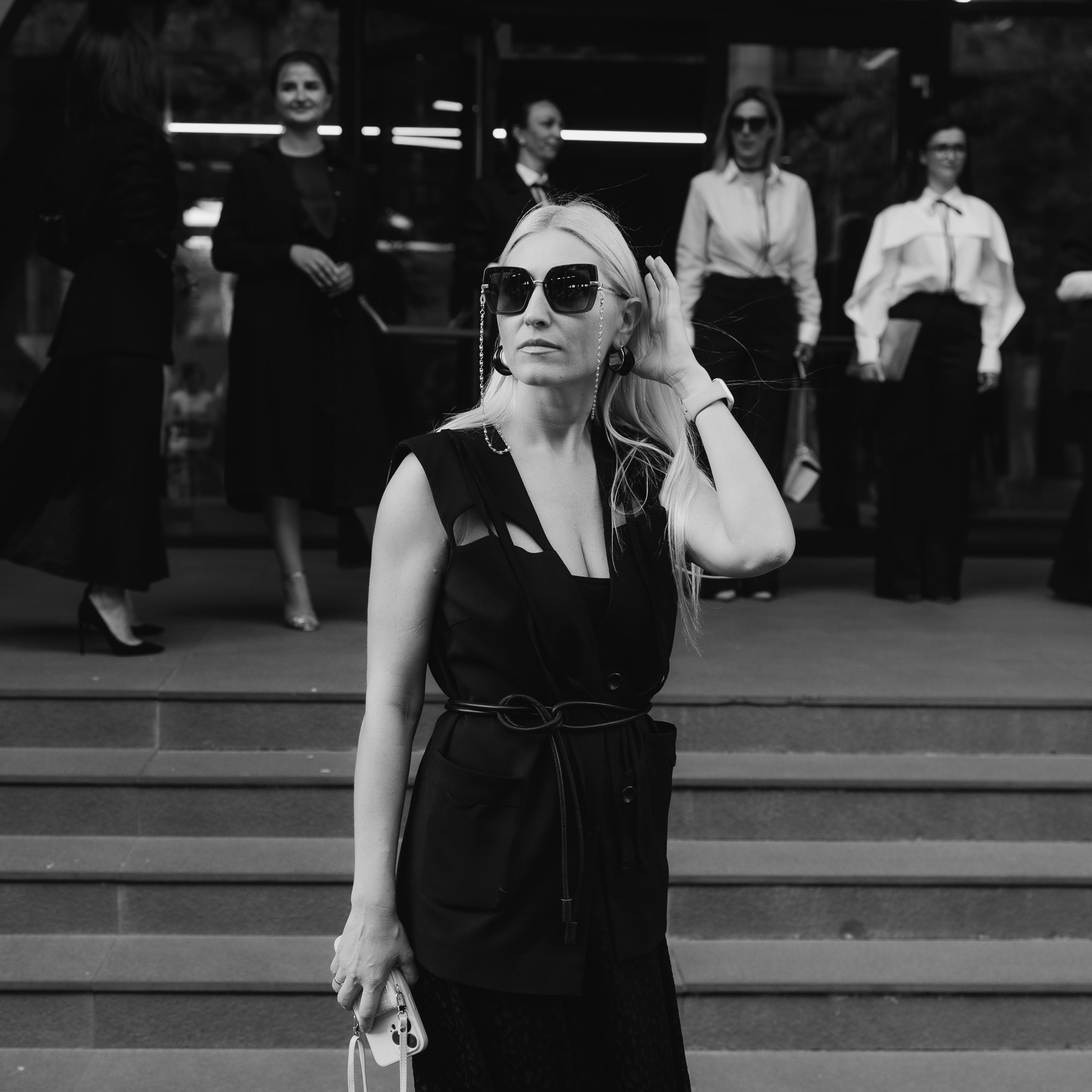 L.Storojuc backstage runway